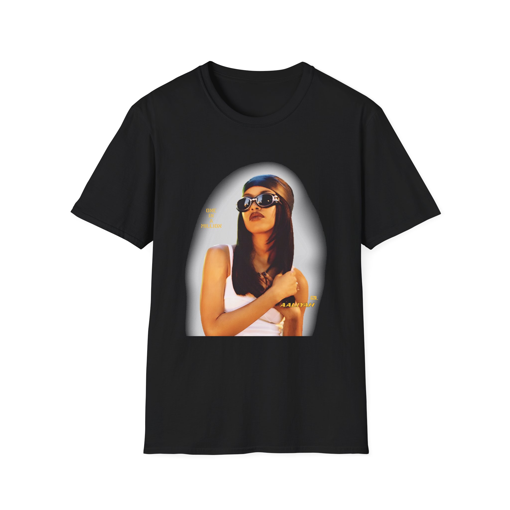 Aaliyah OIAM Portrait Unisex Softstyle T-Shirt