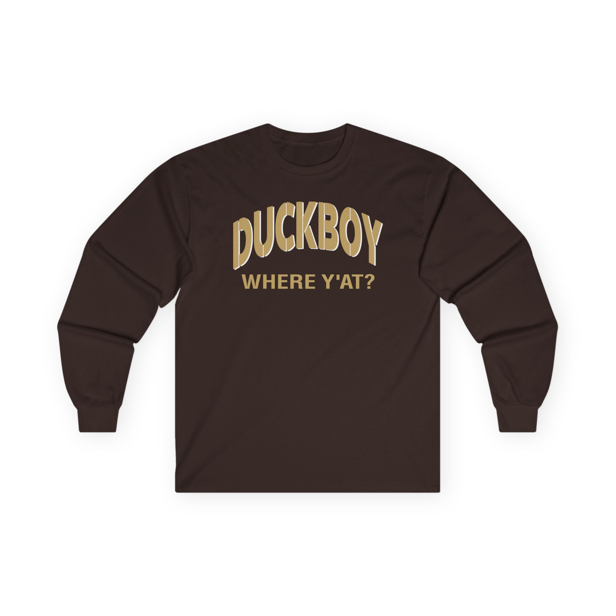 Duckboy Unisex Ultra Cotton Long Sleeve Tee