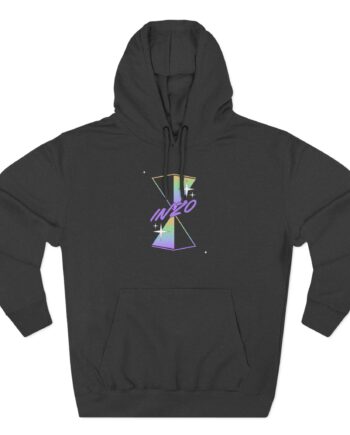 Inzo Three-Panel Fleece Hoodie
