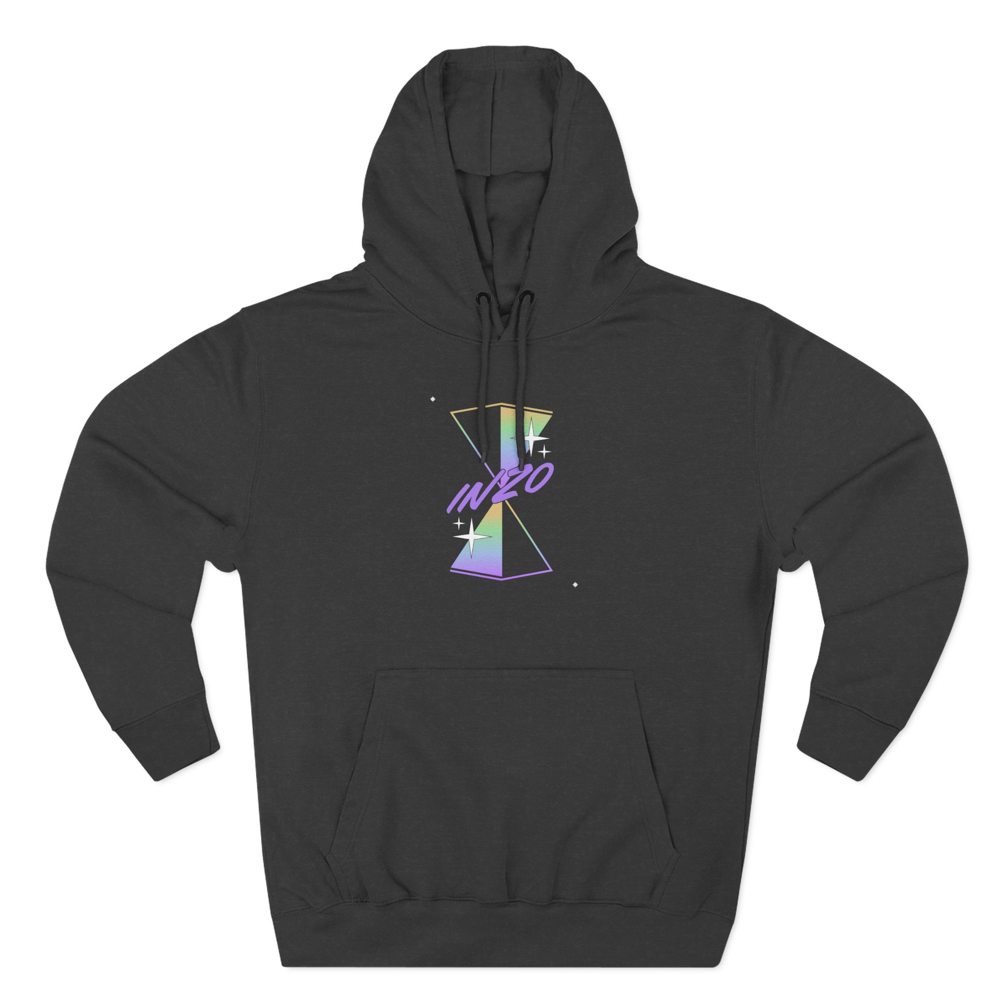 Inzo Three-Panel Fleece Hoodie