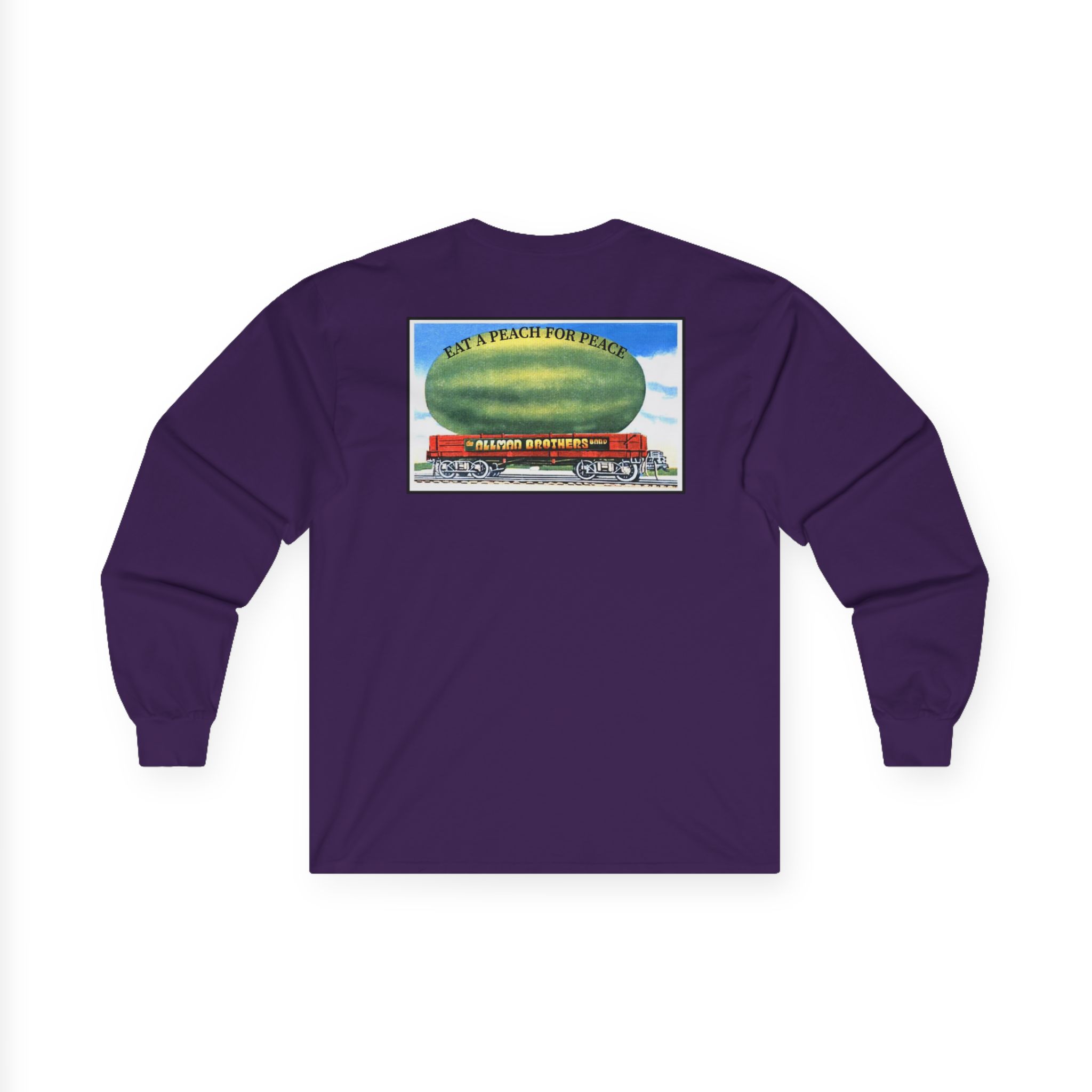 The Allman Brothers Eat a Peach Album Art Unisex Ultra Cotton Long Sleeve Tee