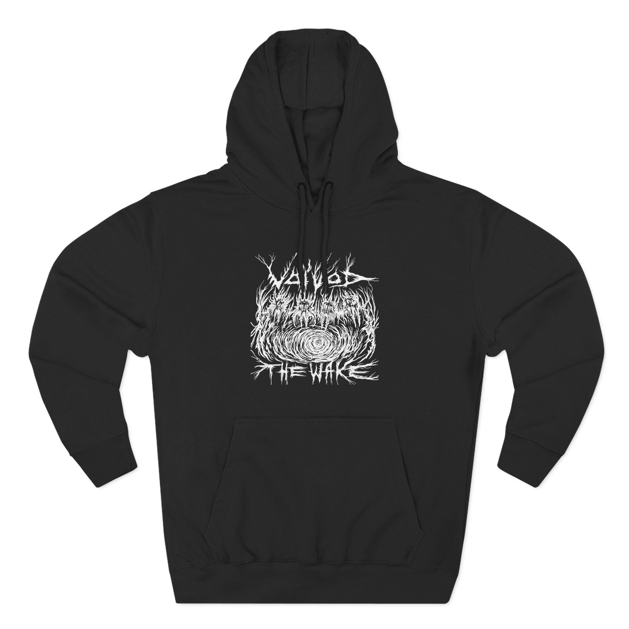 Voivod the Wake Tour Usa Can V2 Three-Panel Fleece Hoodie