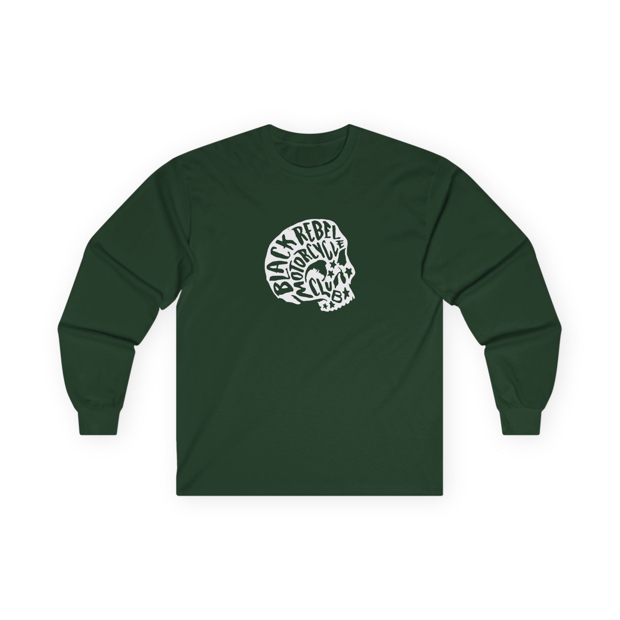 B.R.M.C. SKULL SCRIPT Unisex Ultra Cotton Long Sleeve Tee