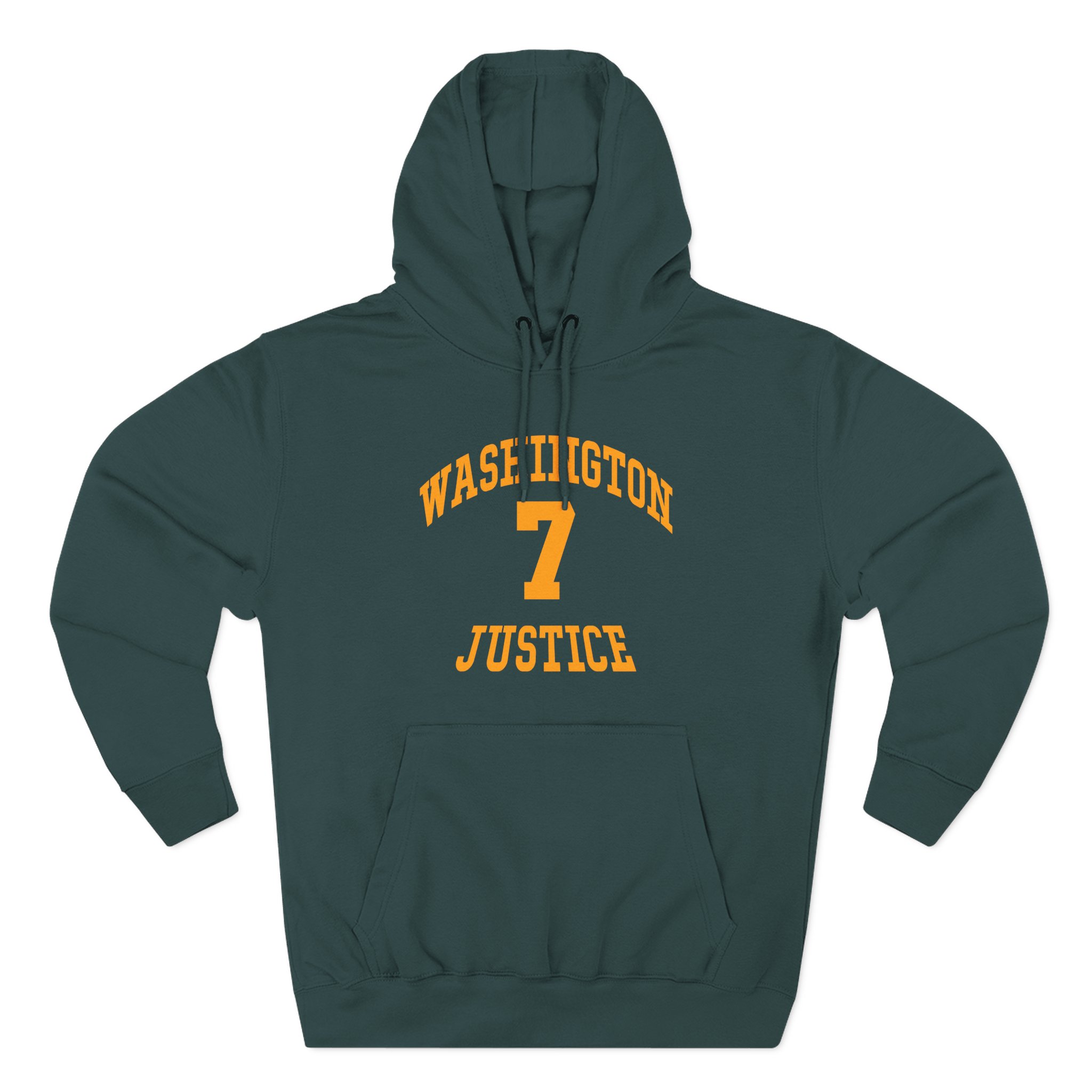 Will Smith Washington Justice Three-Panel Fleece Hoodie