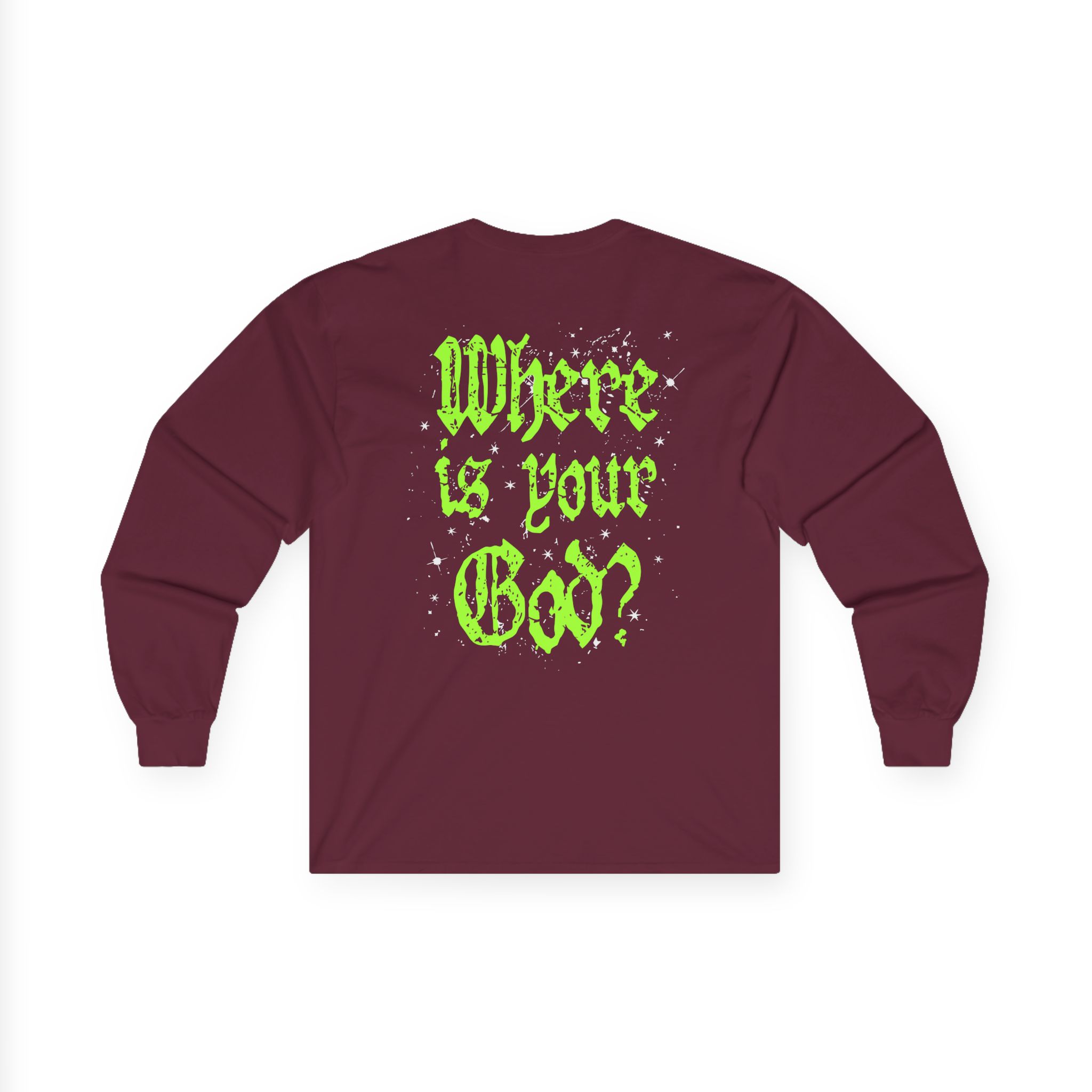 Suicide Silence Unanswered Neon Unisex Ultra Cotton Long Sleeve Tee