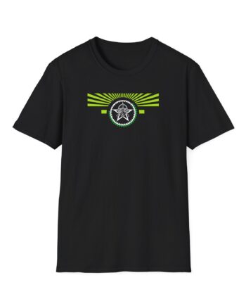 The Sisters of Mercy Green Rays Unisex Softstyle T-Shirt