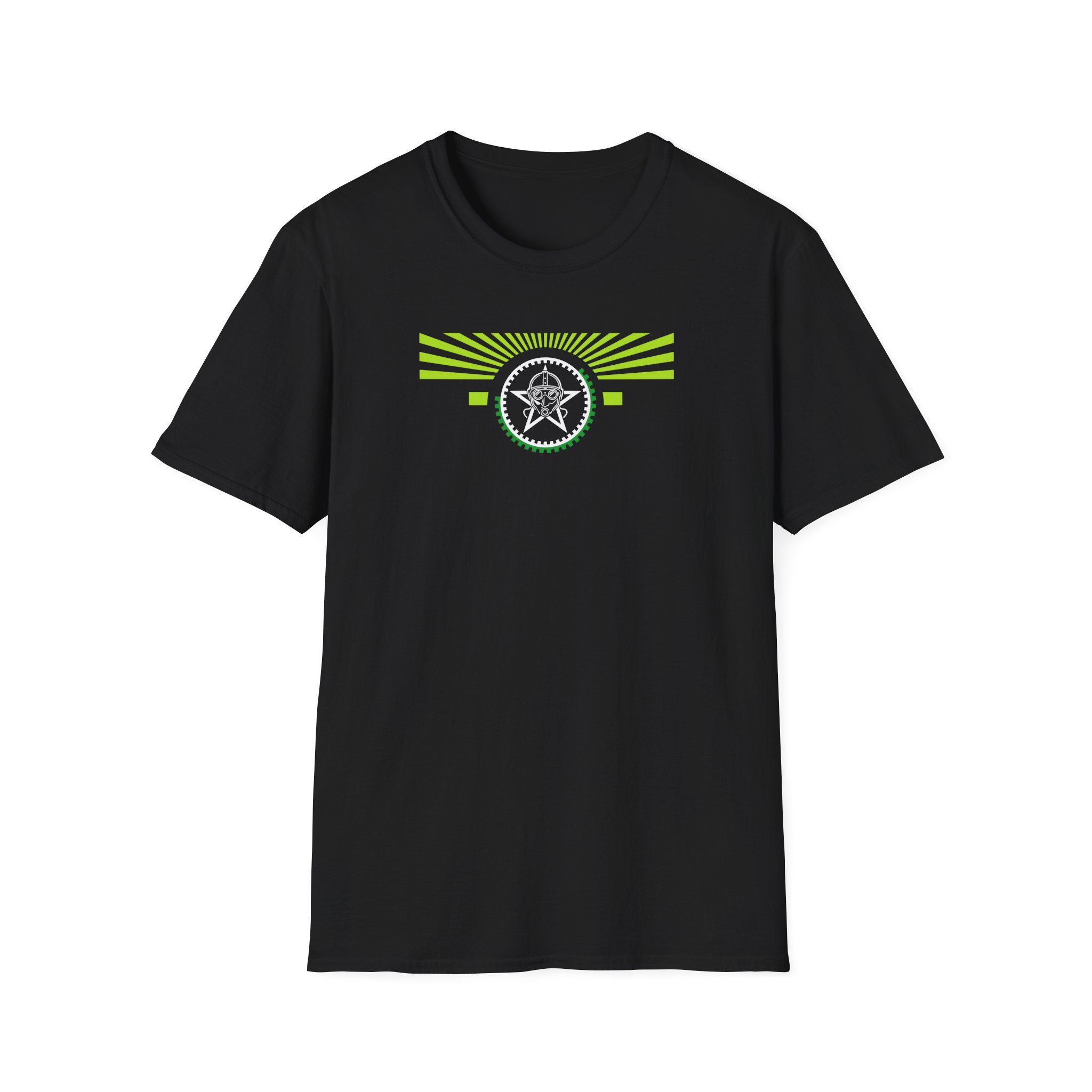 The Sisters of Mercy Green Rays Unisex Softstyle T-Shirt