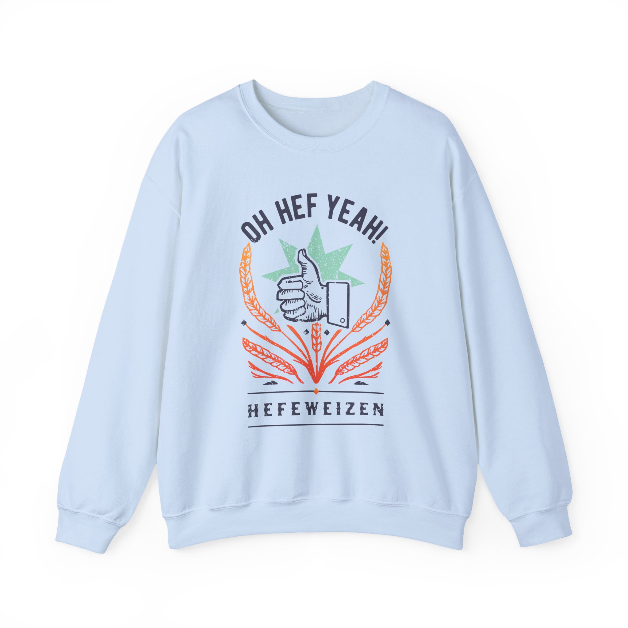 Oh Hef Yeah Unisex Heavy Blendâ„¢ Crewneck Sweatshirt