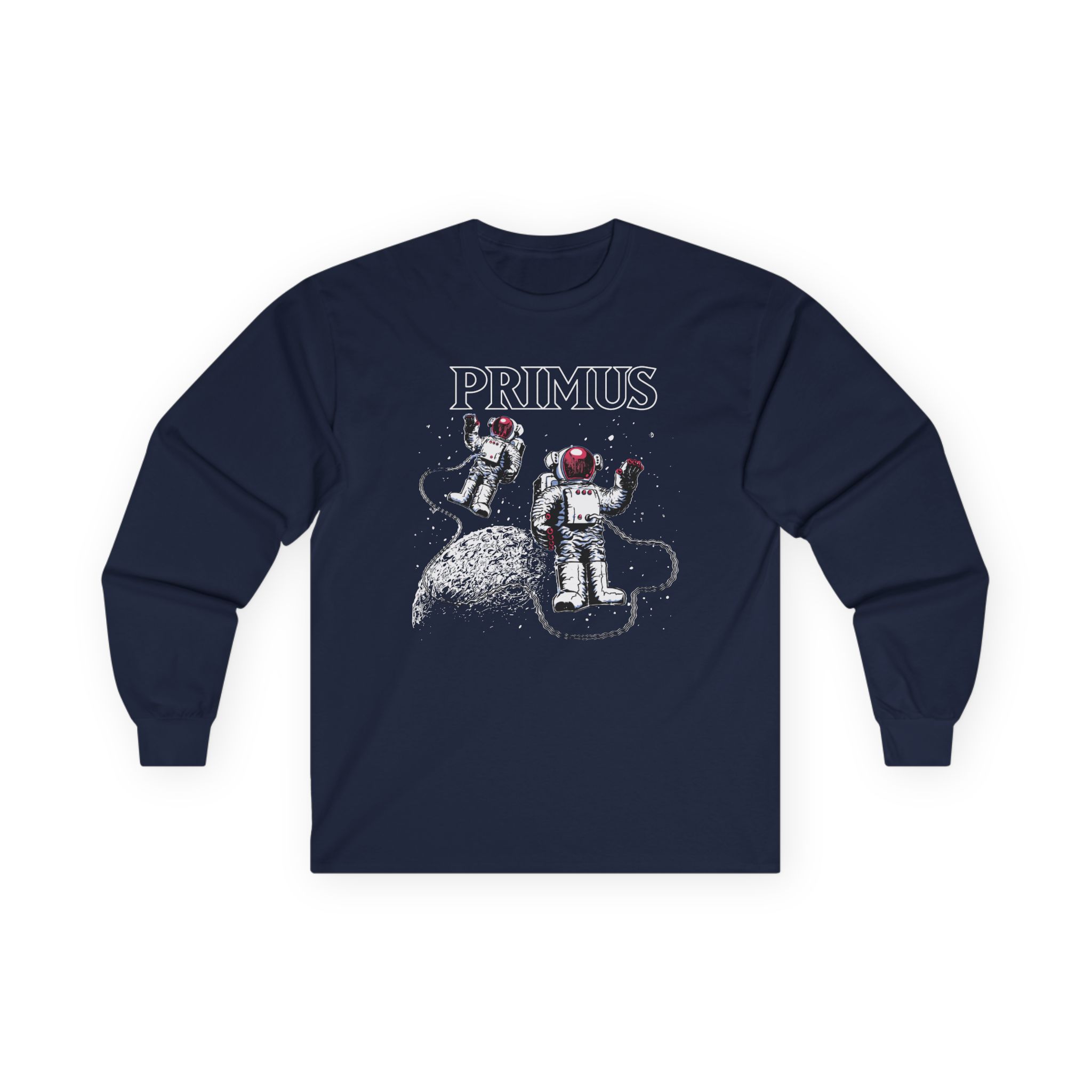 Primus Astronaut On The Moon Unisex Ultra Cotton Long Sleeve Tee