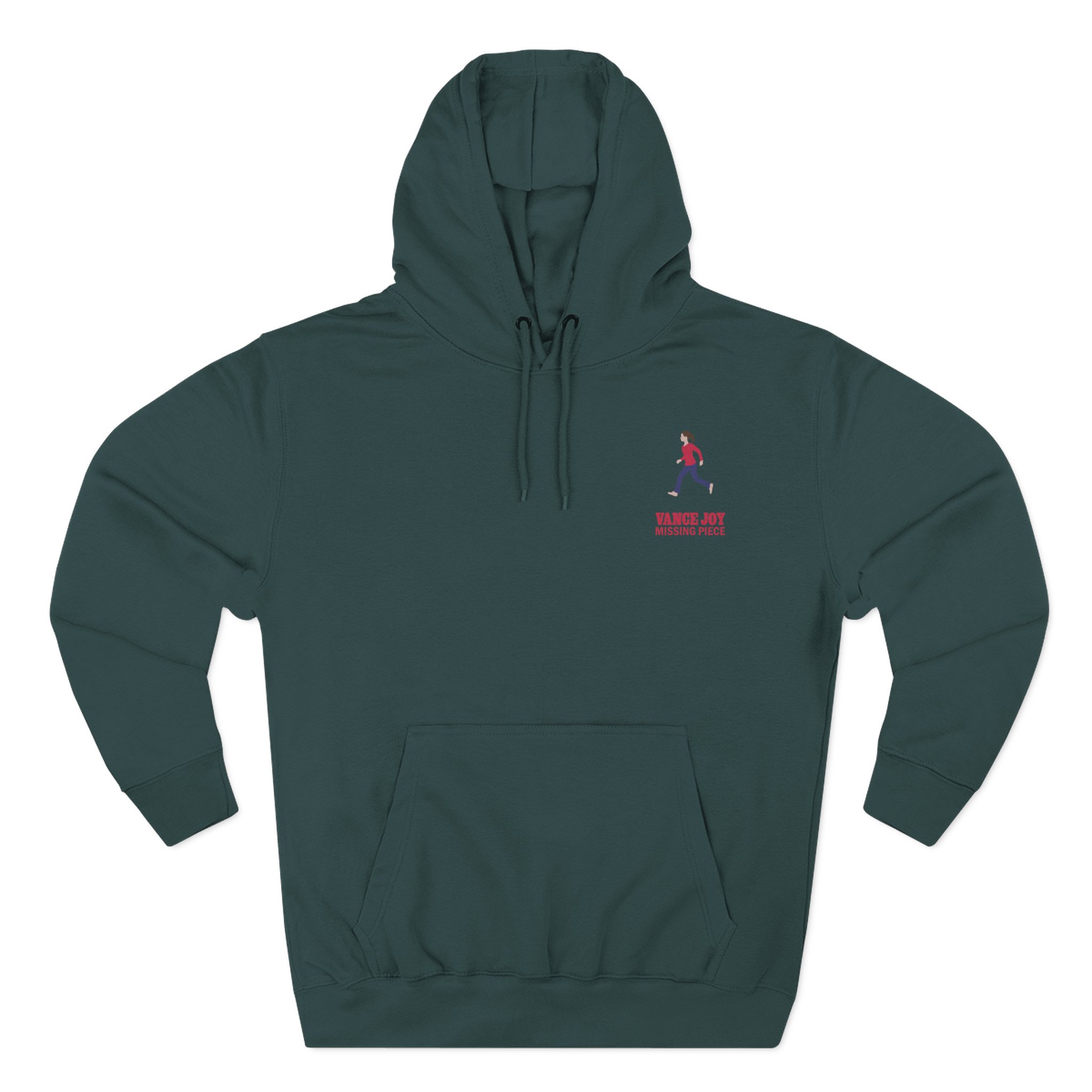Vance Joy Running Girl Three-Panel Fleece Hoodie