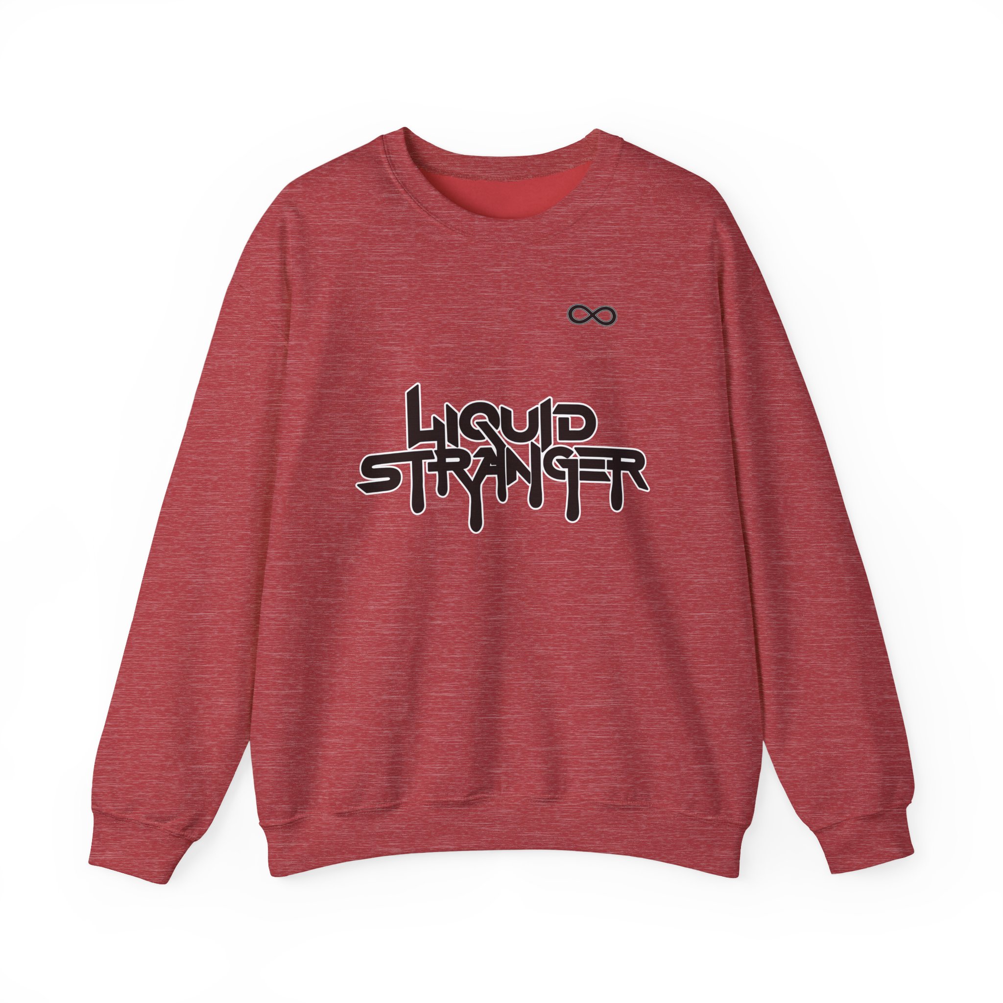 Liquid Stranger Geometric Unisex Heavy Blendâ„¢ Crewneck Sweatshirt