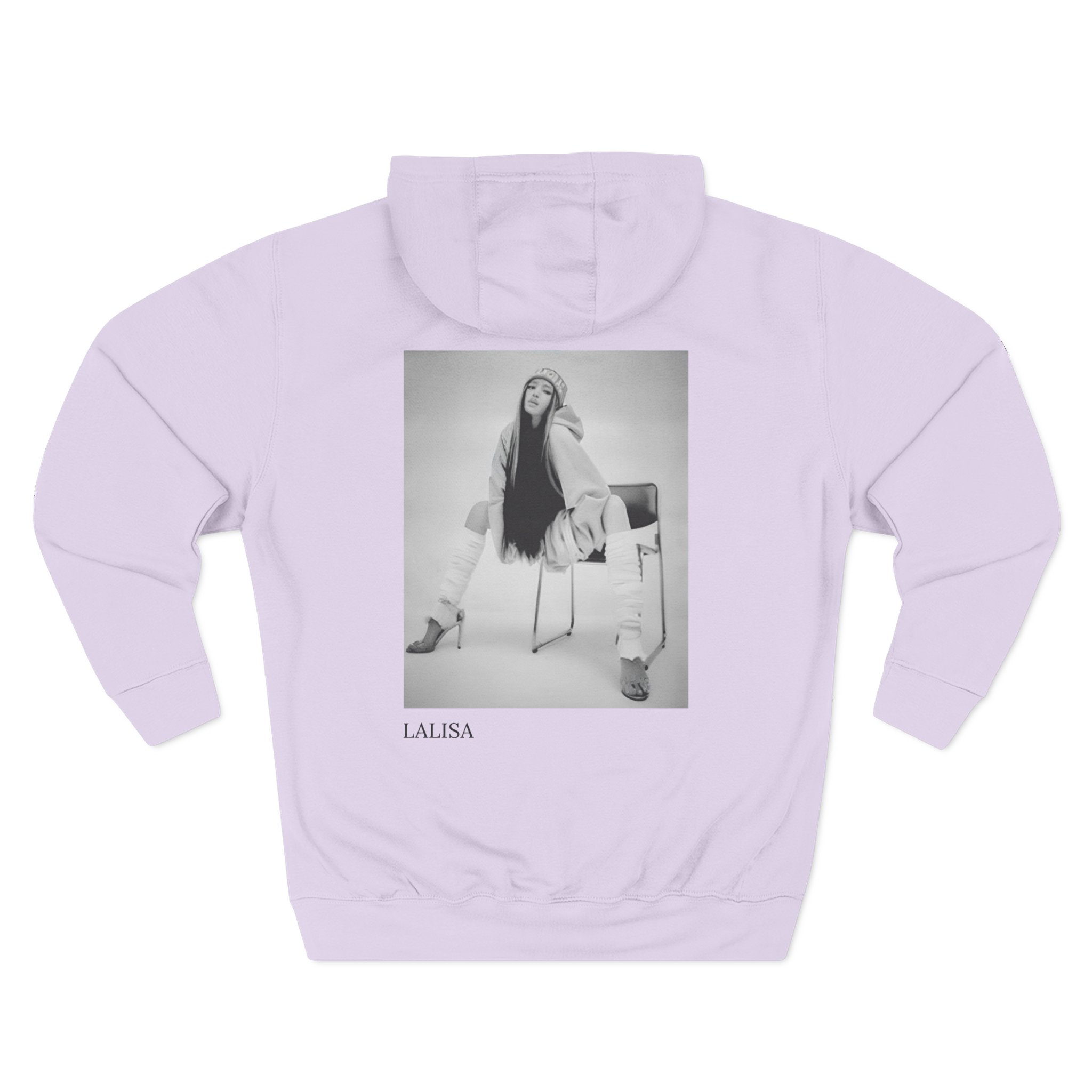 B Lisa Three-Panel Fleece Hoodie