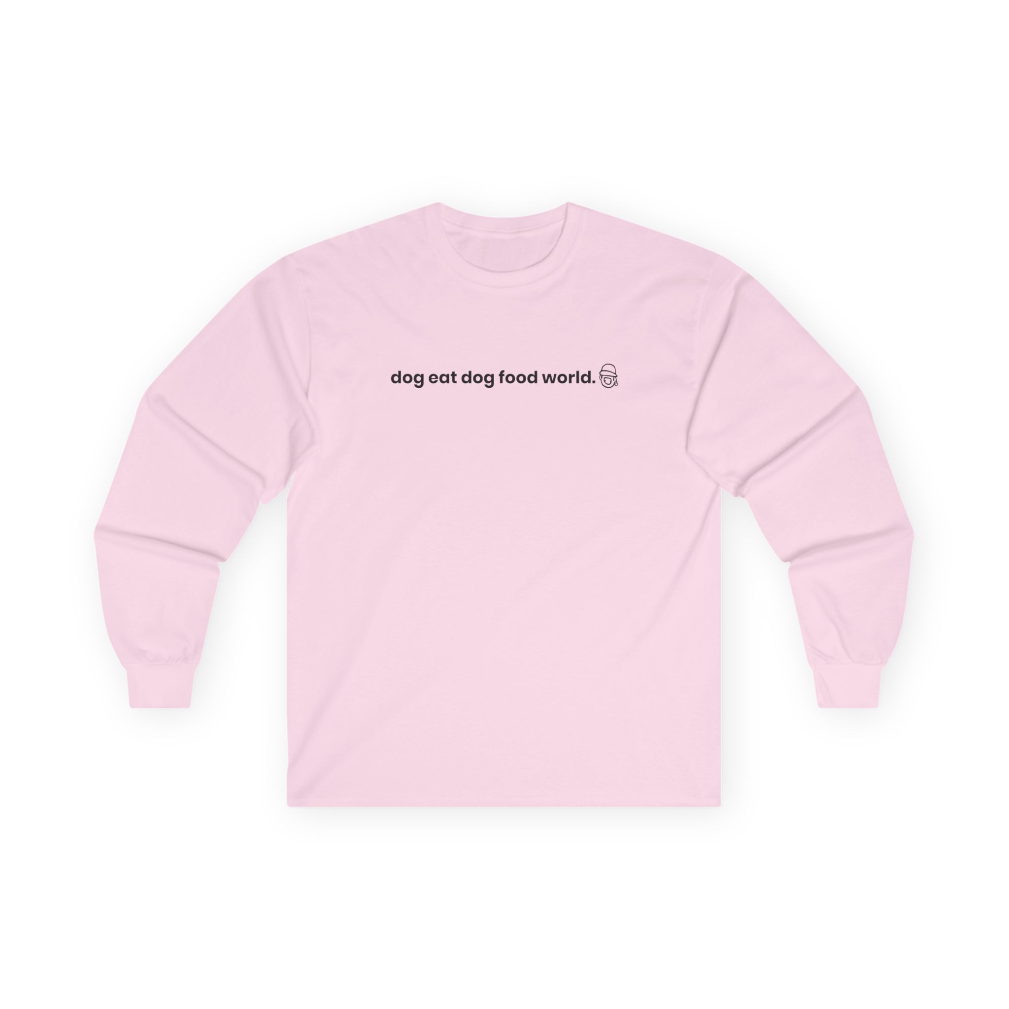 Niko B Dog Eat Dog Food World Unisex Ultra Cotton Long Sleeve Tee