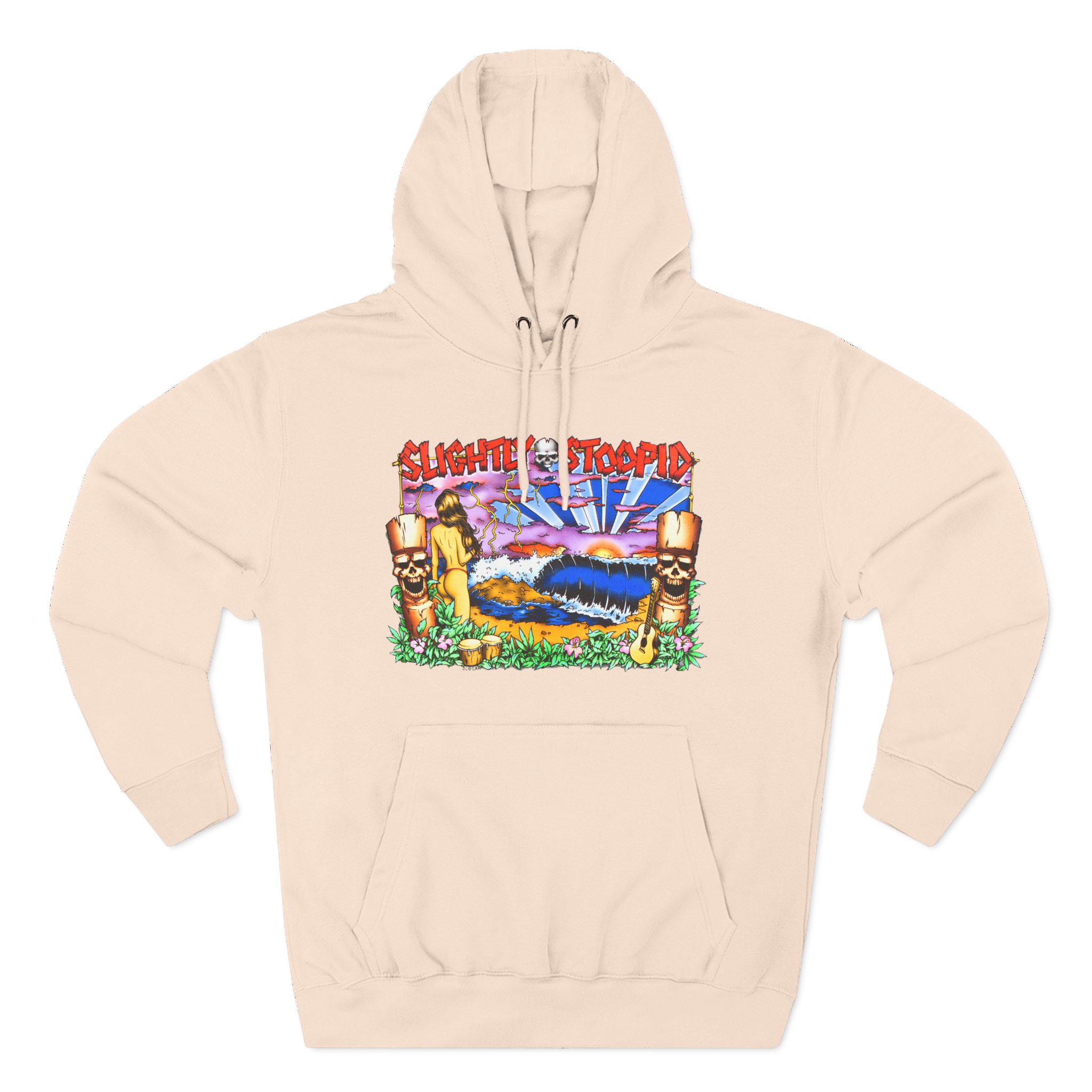 Slightly Stoopid Tiki Three-Panel Fleece Hoodie