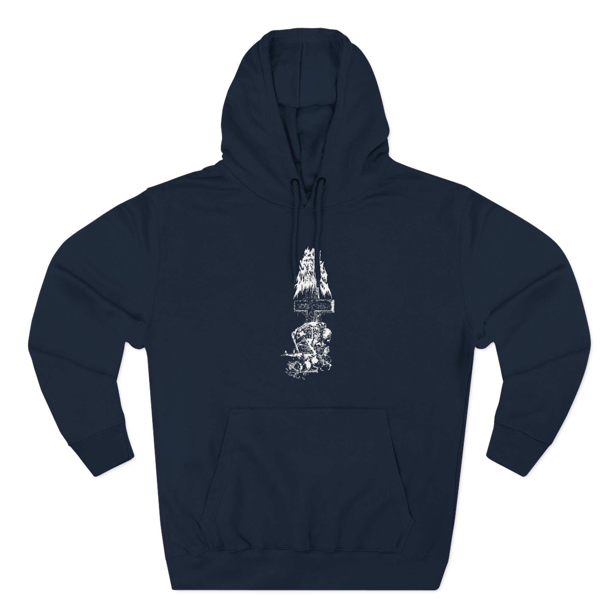 200 Stab Wounds Three-Panel Fleece Hoodie