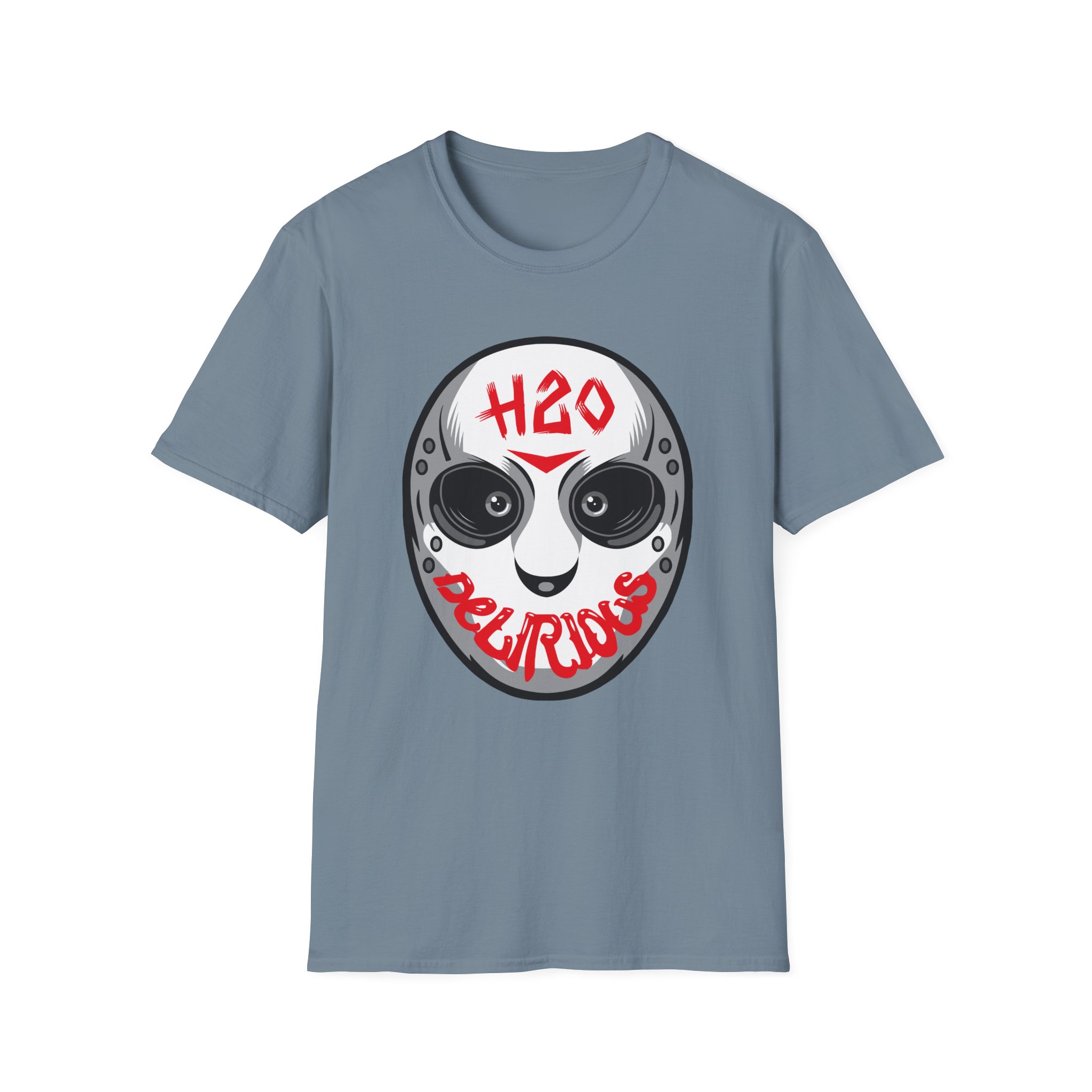 H2odelirious Face Mask Logo Unisex Softstyle T-Shirt