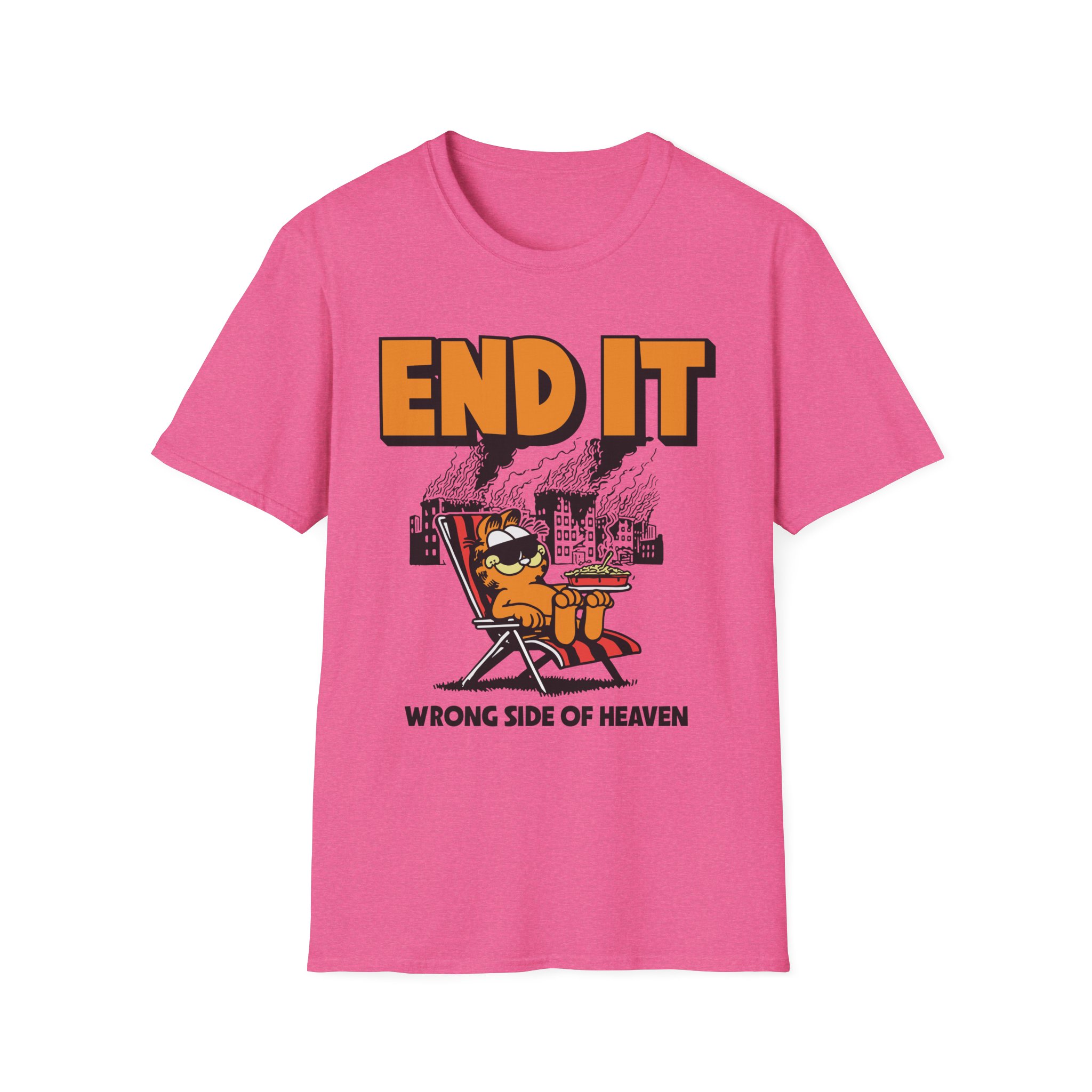 End It Garfield Unisex Softstyle T-Shirt