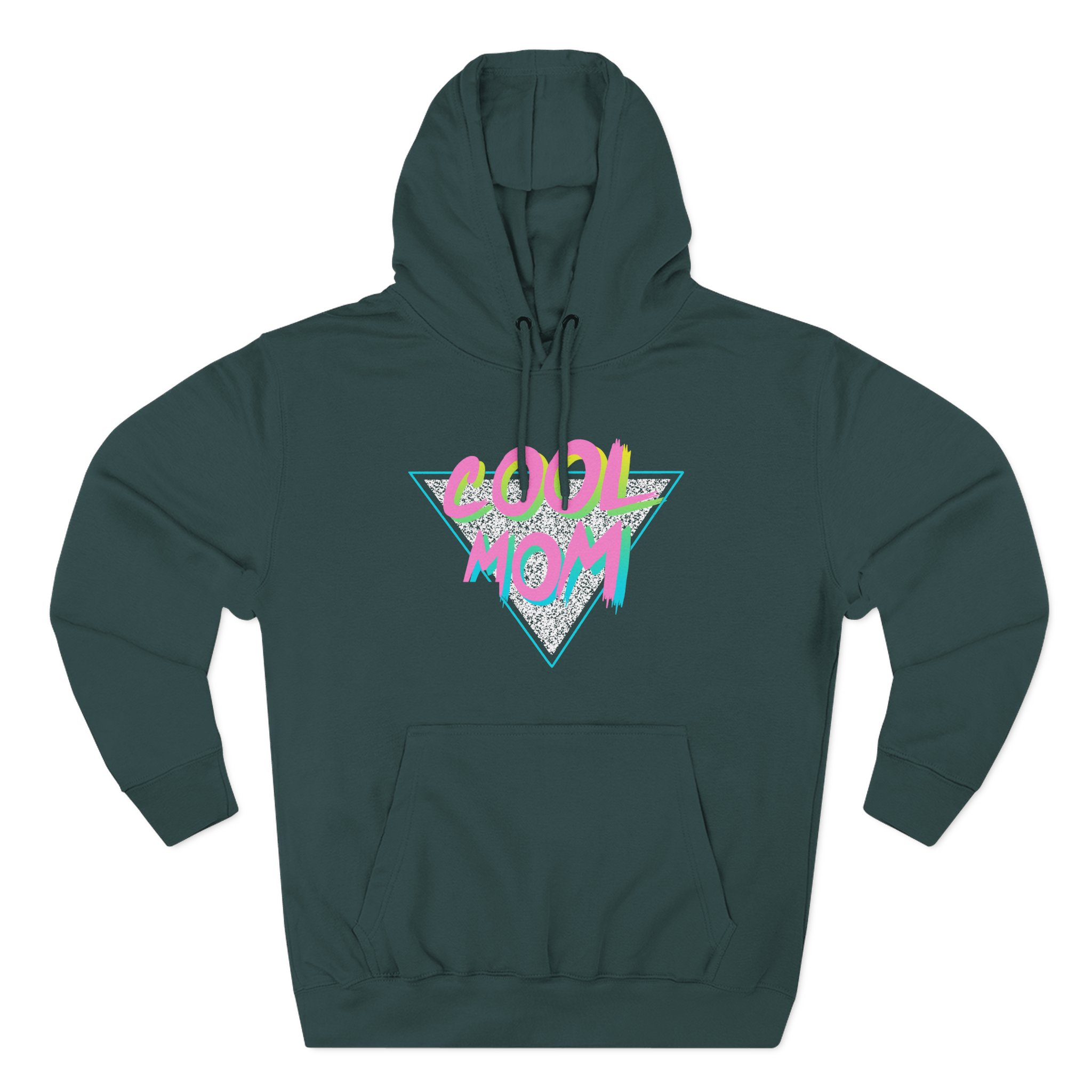 Ymh Cool Mom Three-Panel Fleece Hoodie
