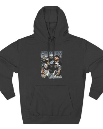 Maxx Crosby COLLAGE Three-Panel Fleece Hoodie