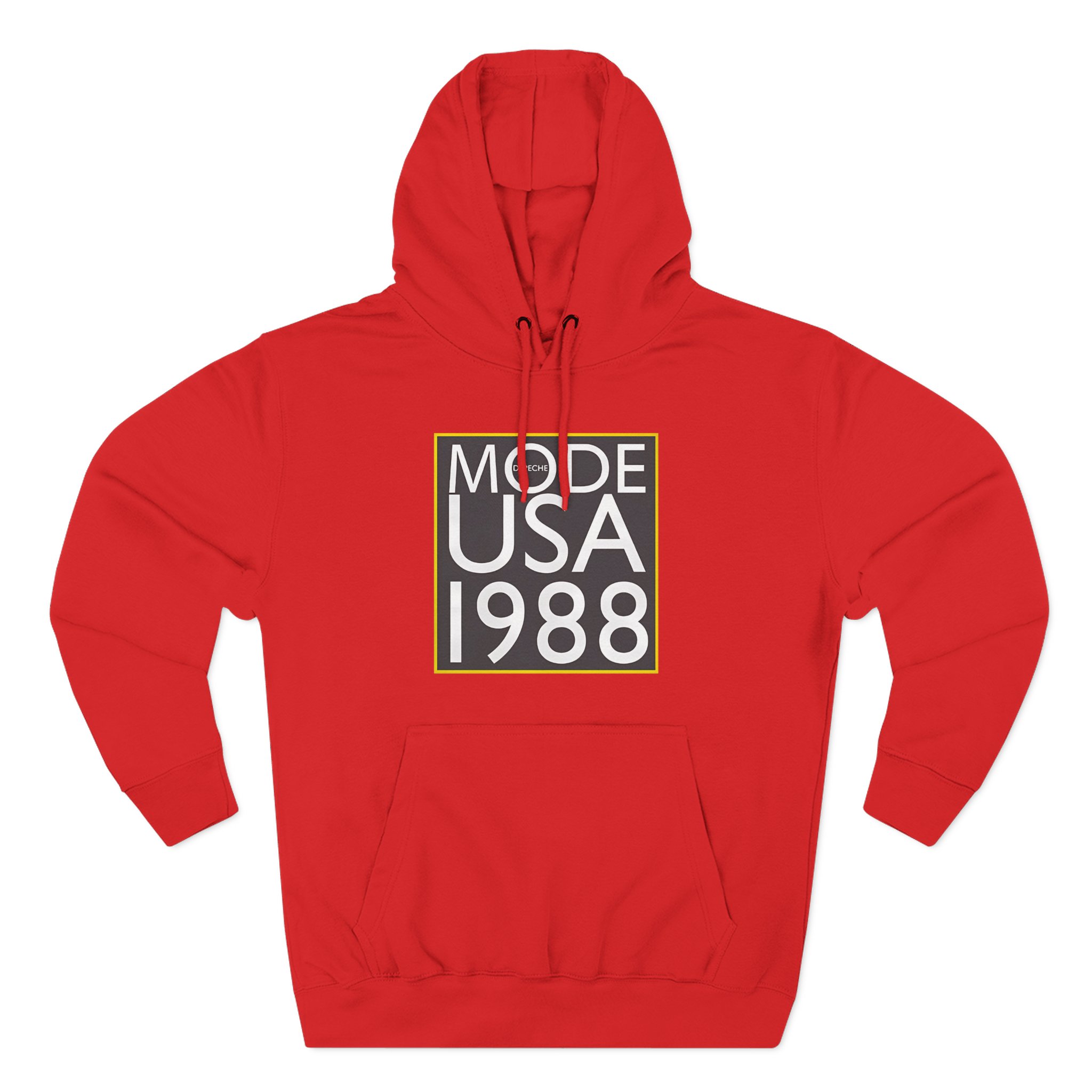 Depeche Mode USA 1988 Three-Panel Fleece Hoodie