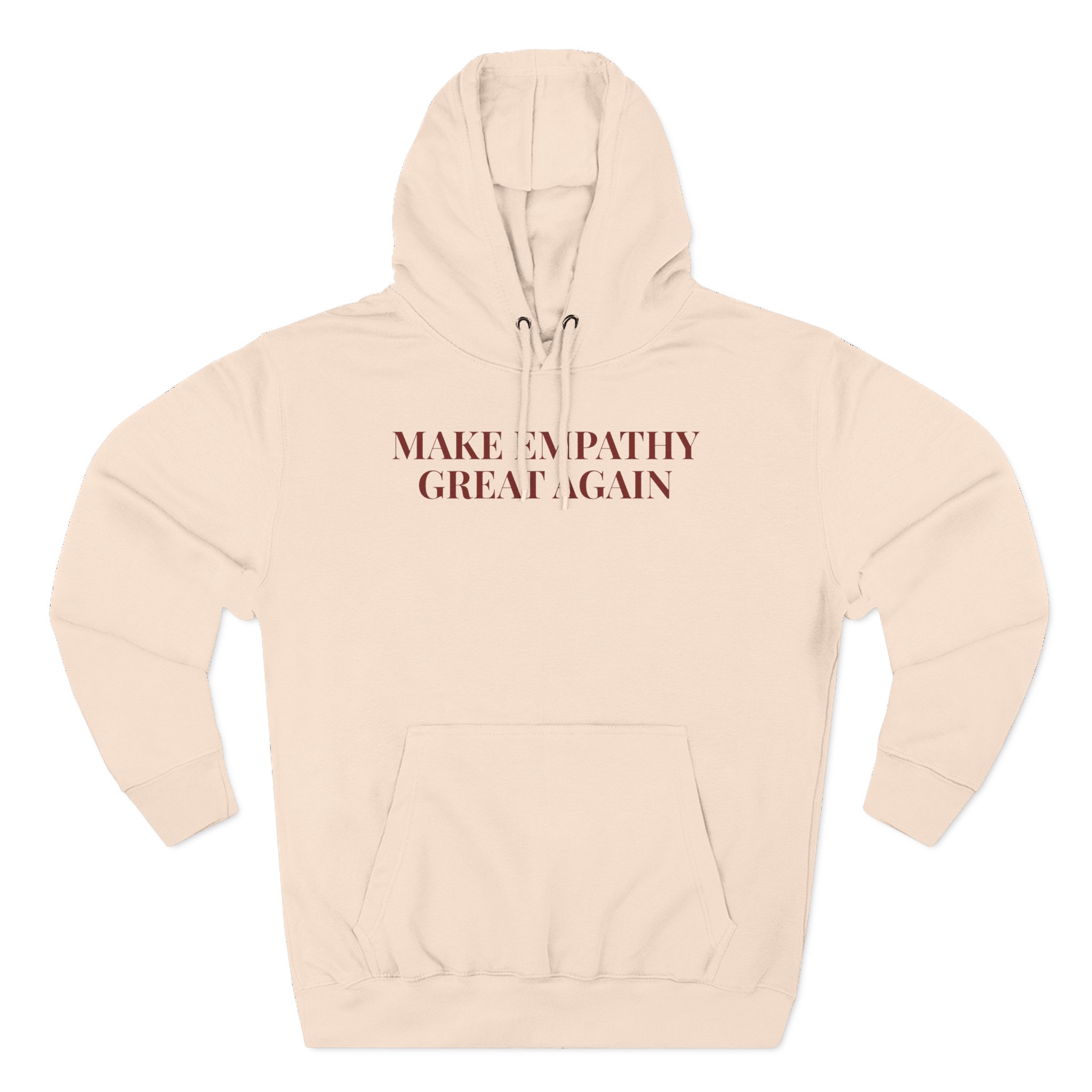 Alanis Morissette Make Empathy Great Again Three-Panel Fleece Hoodie