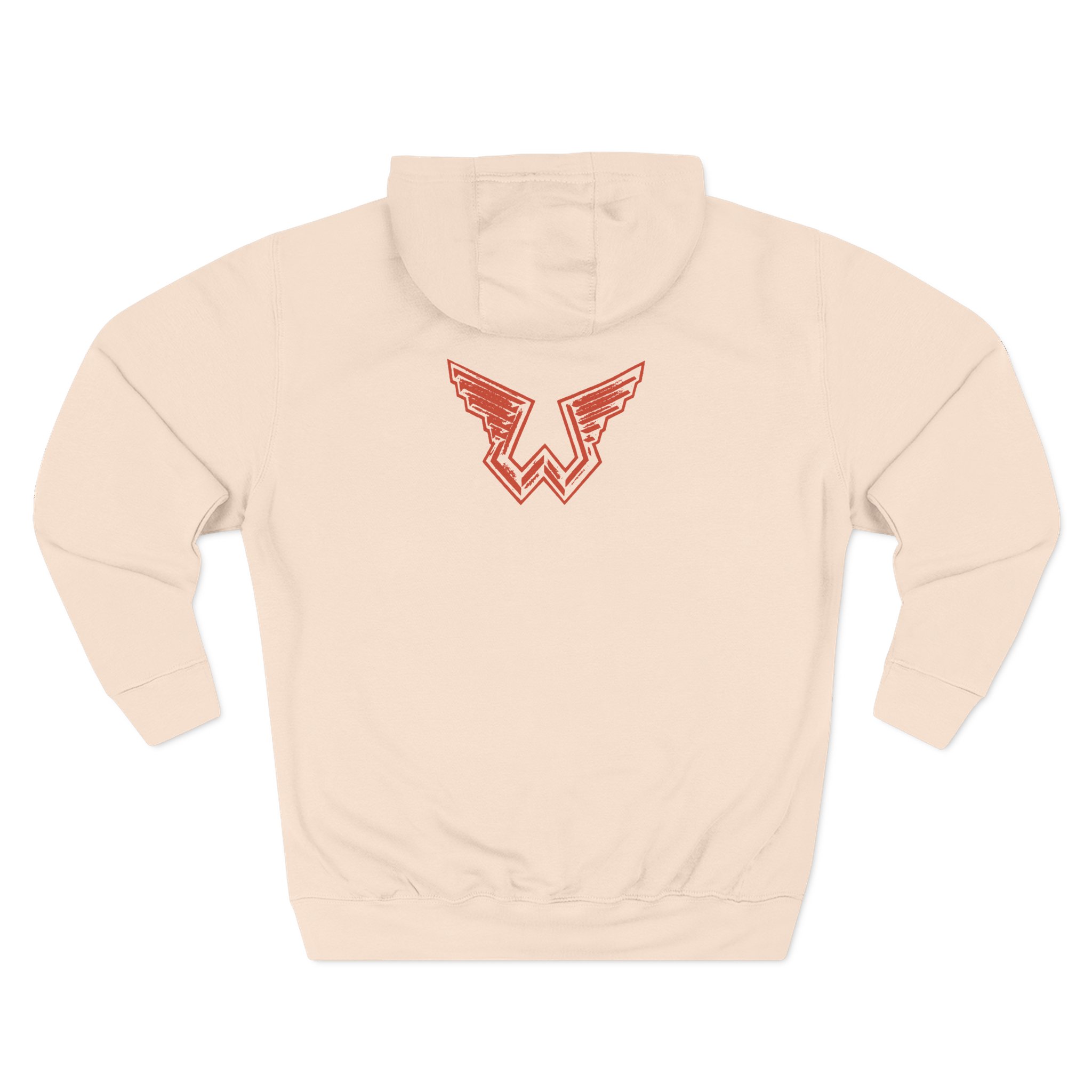 Wings at the Speed of Sound Three-Panel Fleece Hoodie