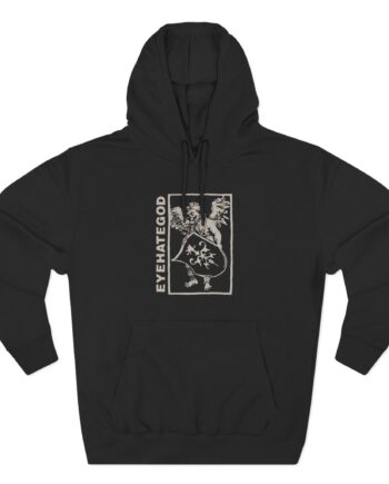 Eyehategod Xan Angel Three-Panel Fleece Hoodie