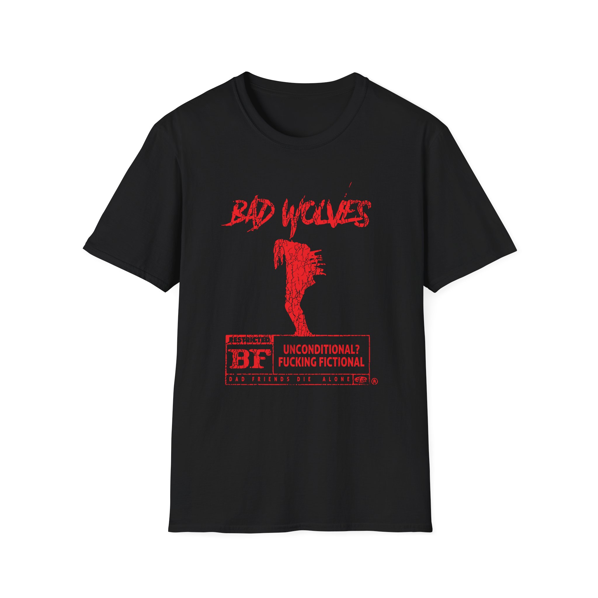 Bad Wolves Bad Friend Unisex Softstyle T-Shirt