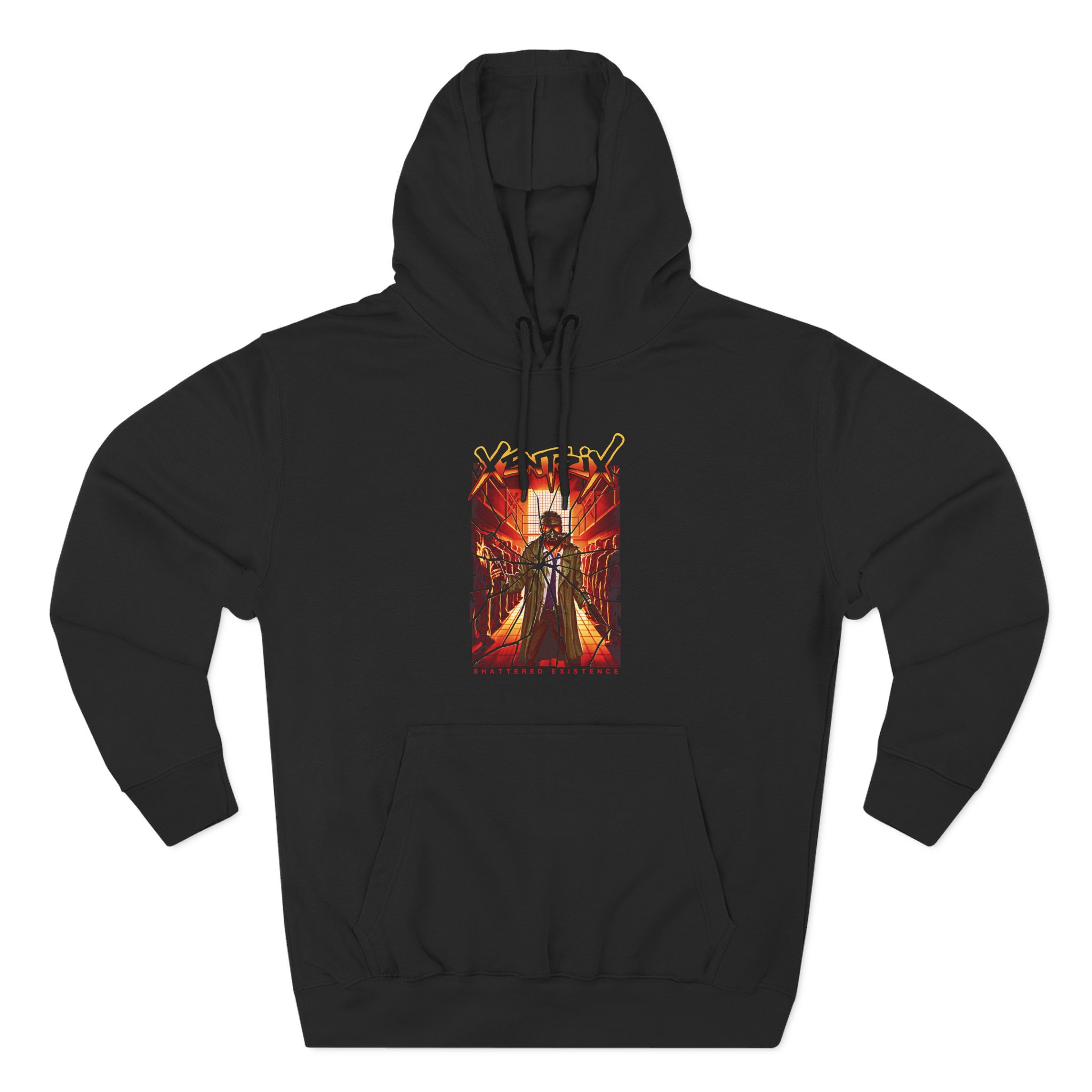 Xentrix Shattered Three-Panel Fleece Hoodie