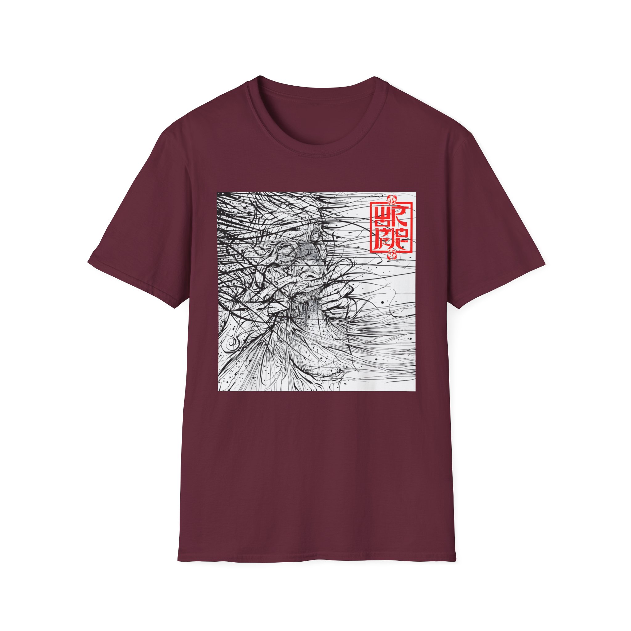 Wormrot Jawripper Unisex Softstyle T-Shirt