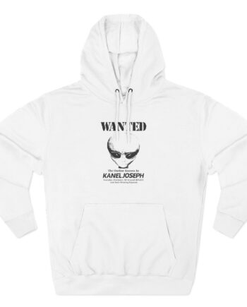 Kanel Joseph Wanted Alien Three-Panel Fleece Hoodie