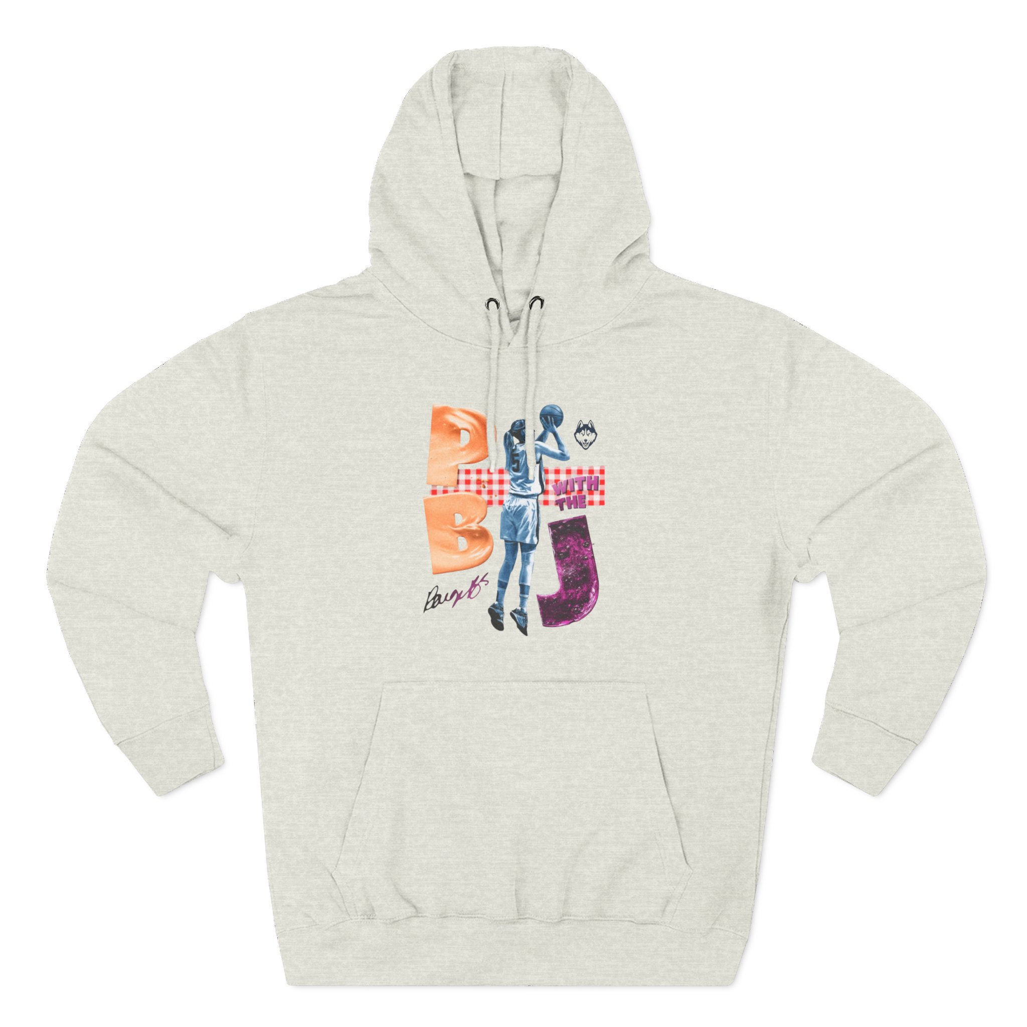 Paige Bueckers Pb With the J Three-Panel Fleece Hoodie