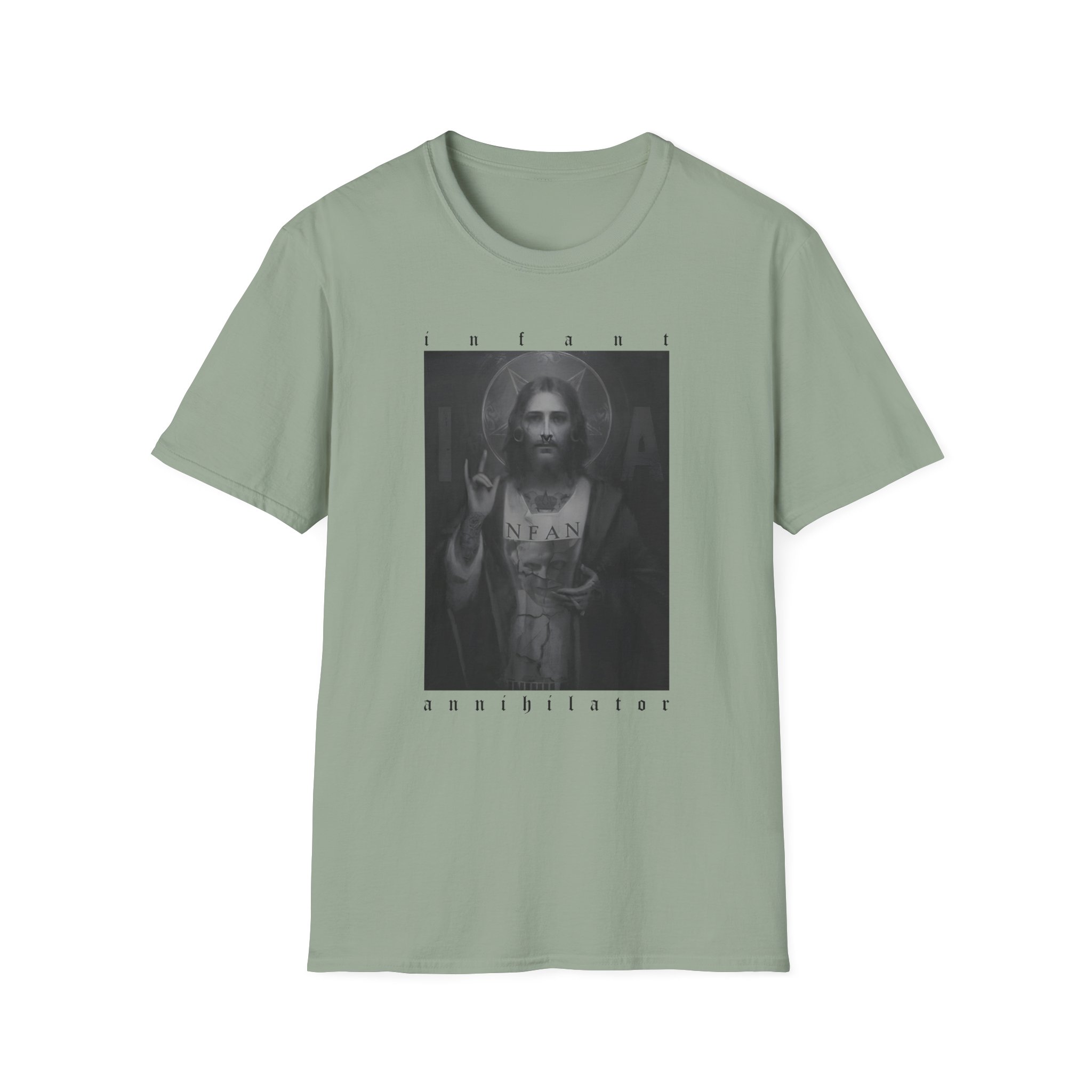 Infant Annihilator Jesus Unisex Softstyle T-Shirt