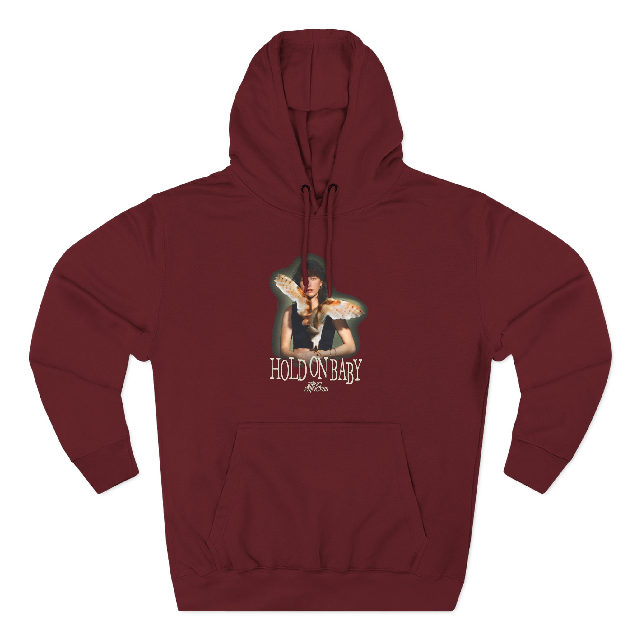King Princess Hold on Baby Three-Panel Fleece Hoodie