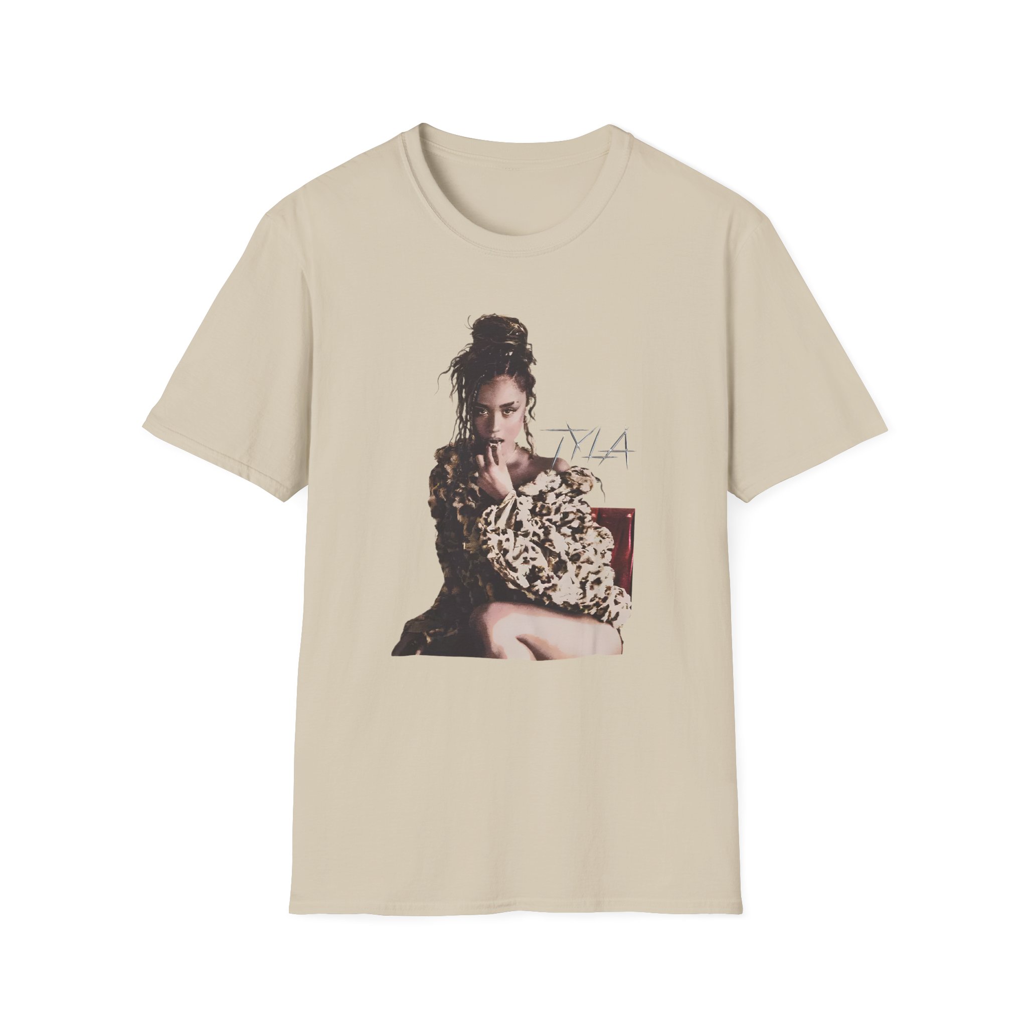 Tyla Sitting Portrait Unisex Softstyle T-Shirt