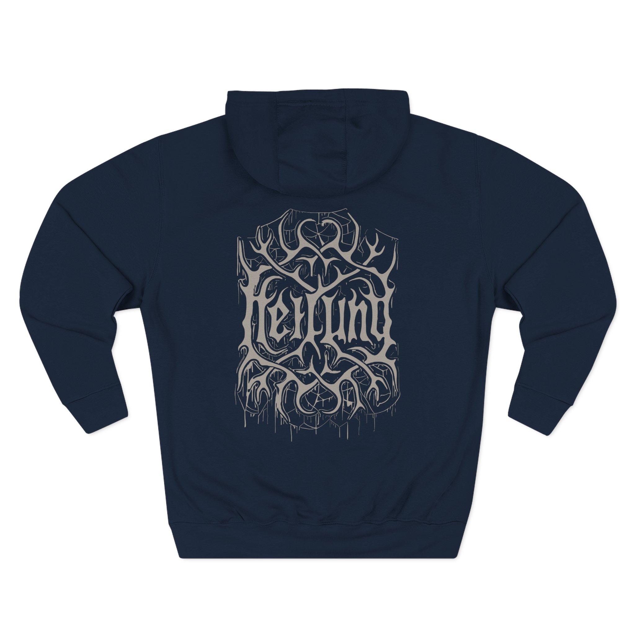 Heilung Warrior Snail Three-Panel Fleece Hoodie