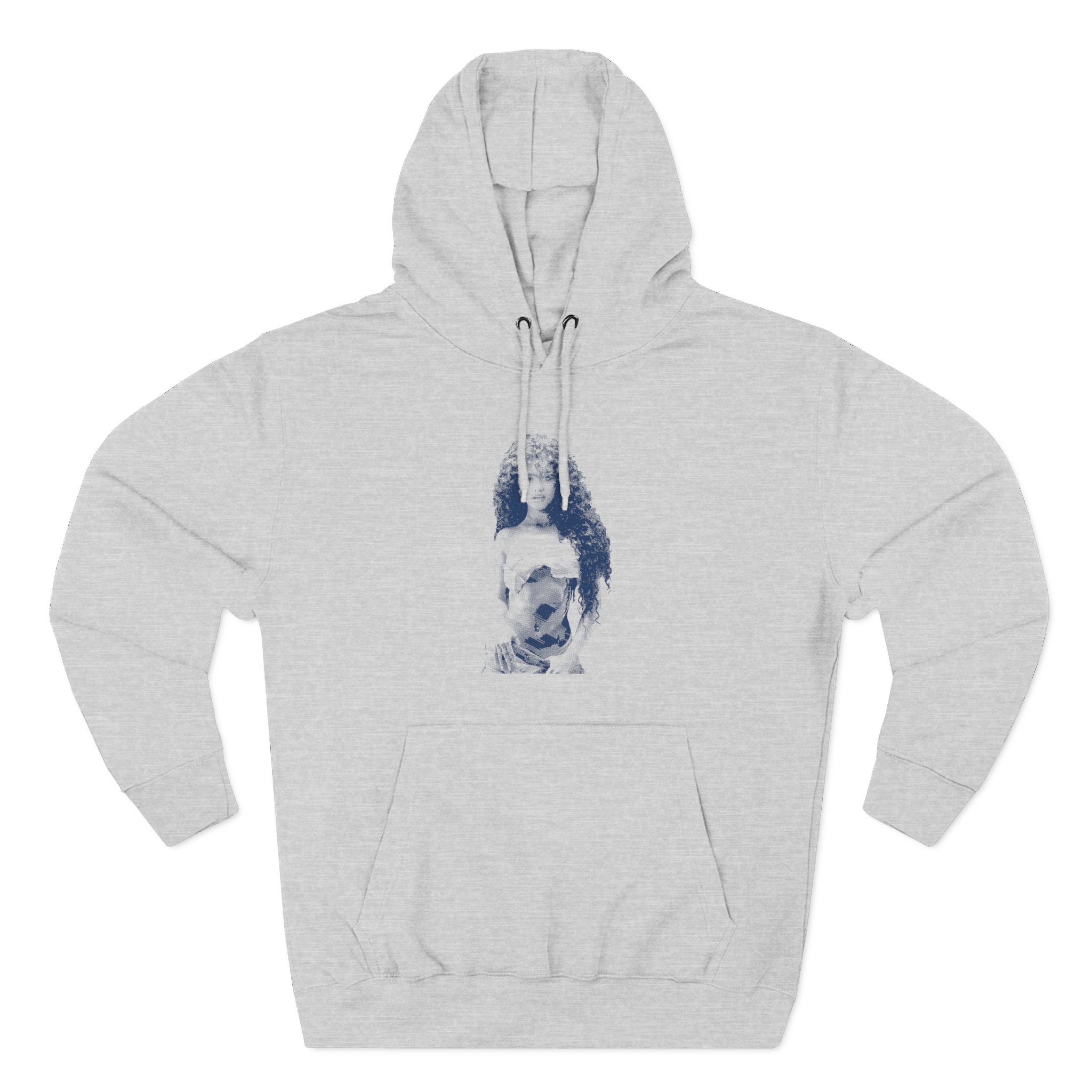 Tyla Water Three-Panel Fleece Hoodie