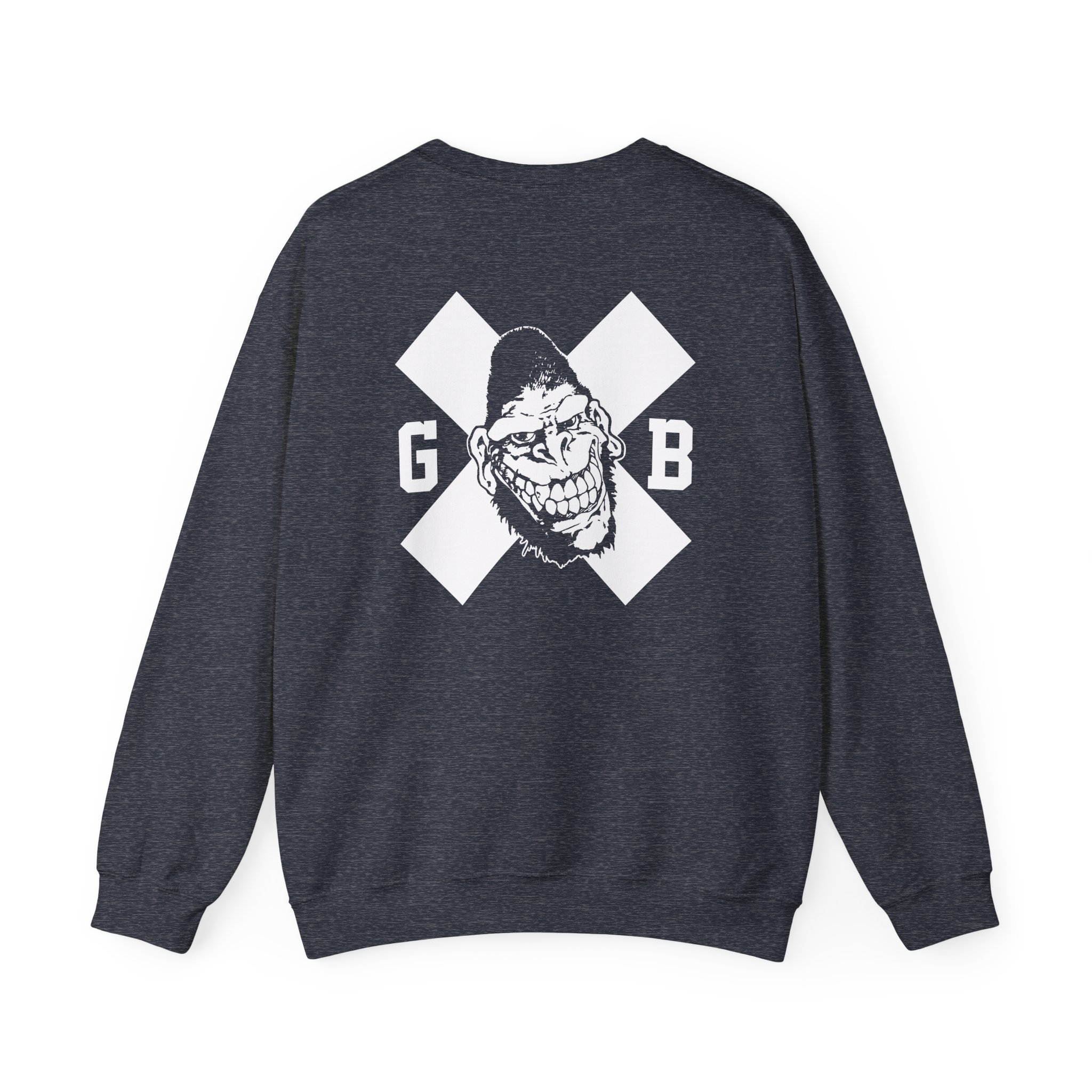 Gorilla Biscuits Gorilla X Unisex Heavy Blendâ„¢ Crewneck Sweatshirt
