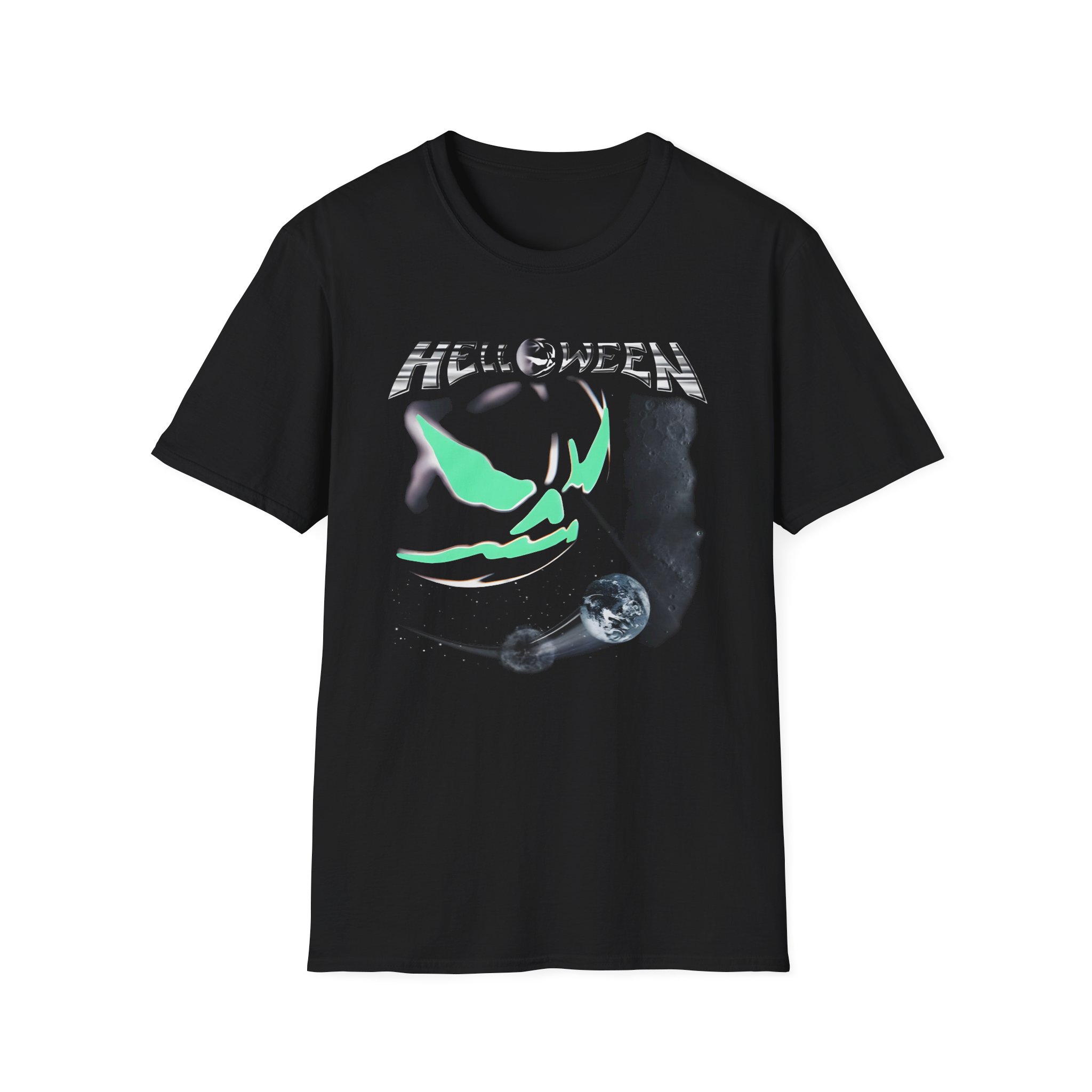 Helloween the Dark Ride Glow in the Dark Unisex Softstyle T-Shirt