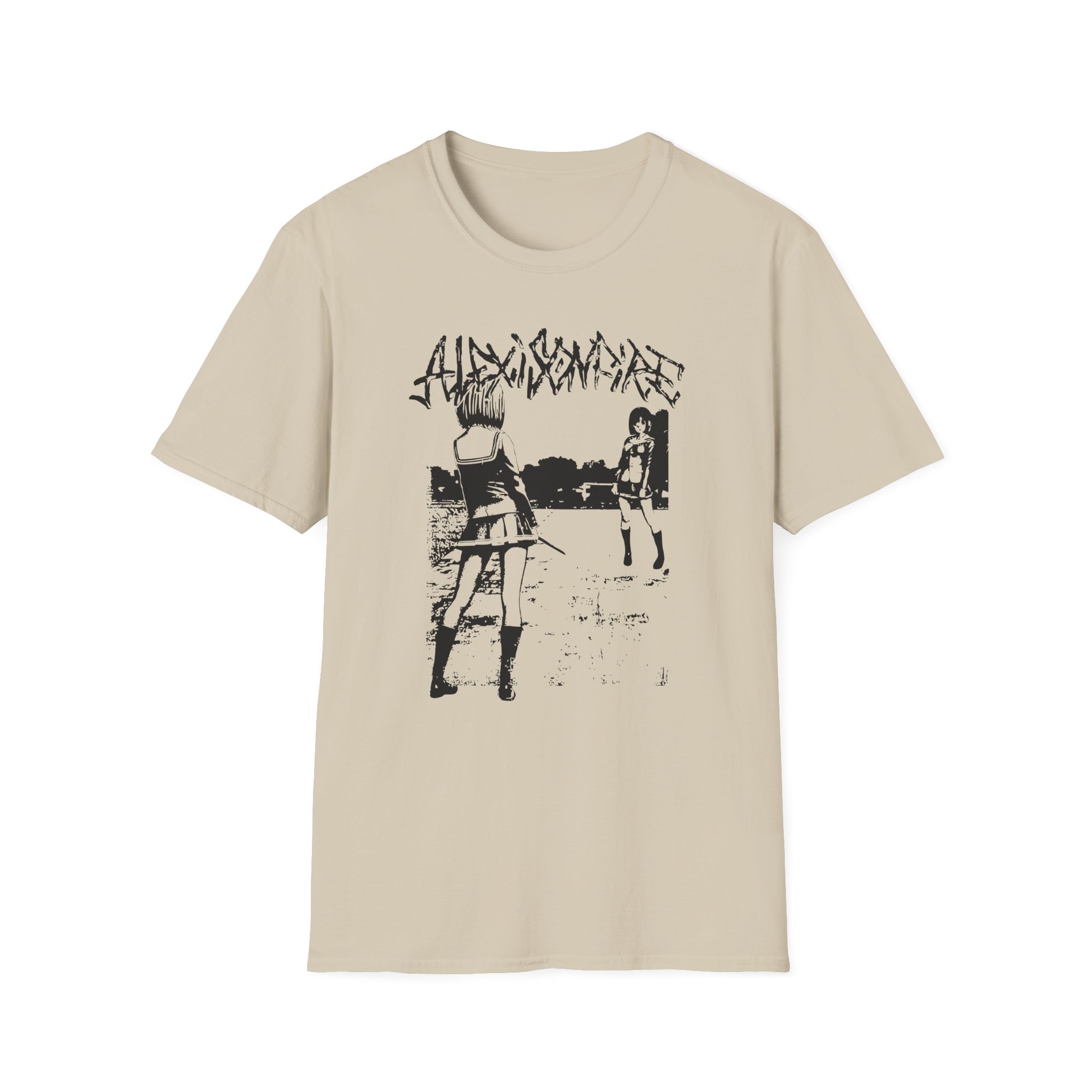 Alexisonfire Anime Knife Fight Unisex Softstyle T-Shirt