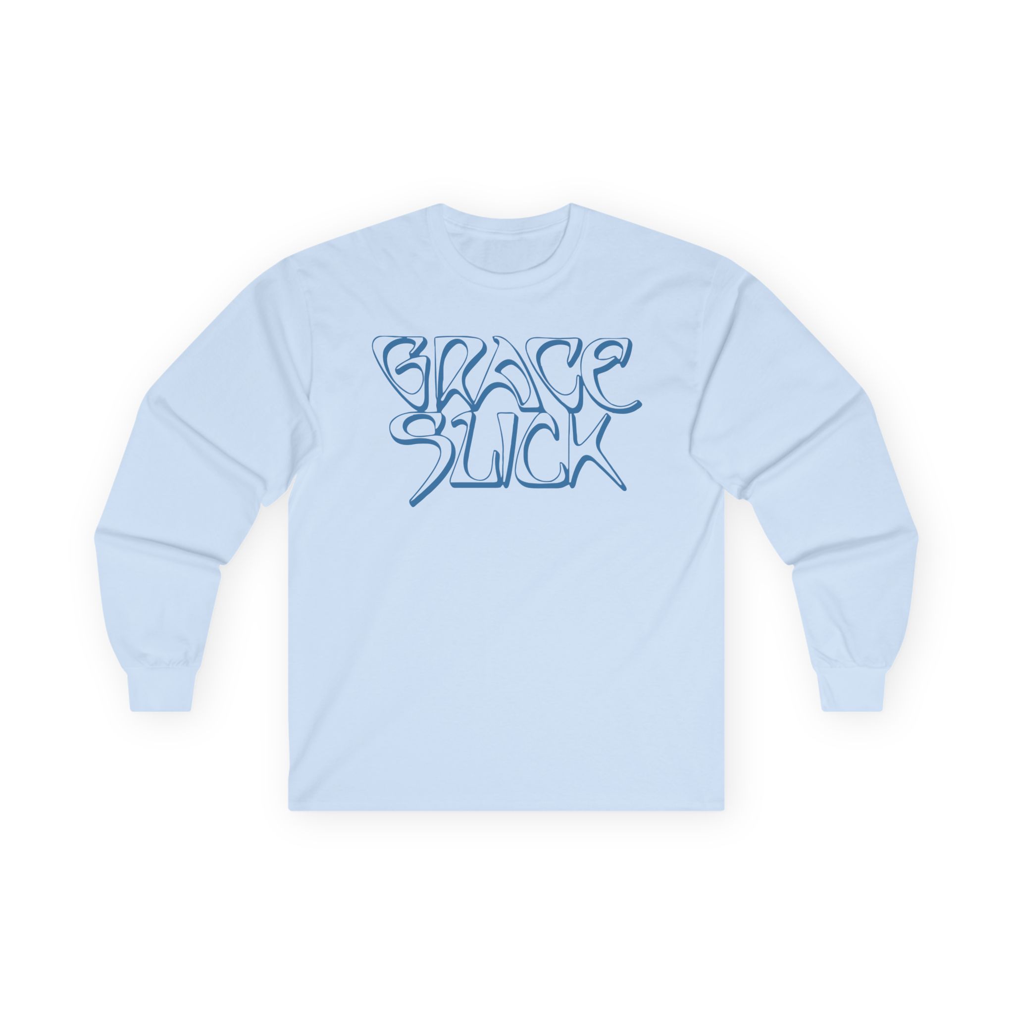 Jefferson Airplane Grace Slick Logo Unisex Ultra Cotton Long Sleeve Tee