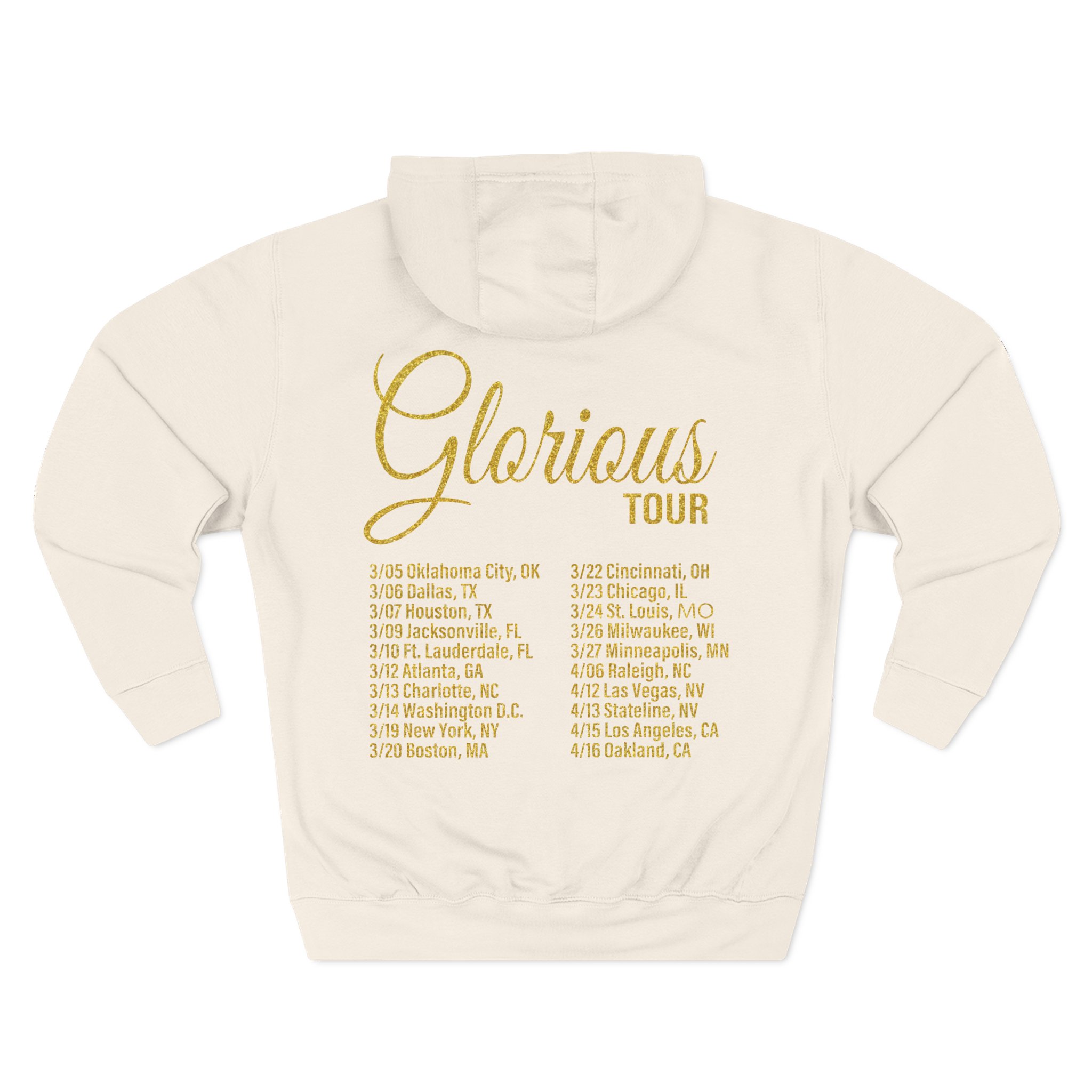 Glorilla Glorious Tour Three-Panel Fleece Hoodie