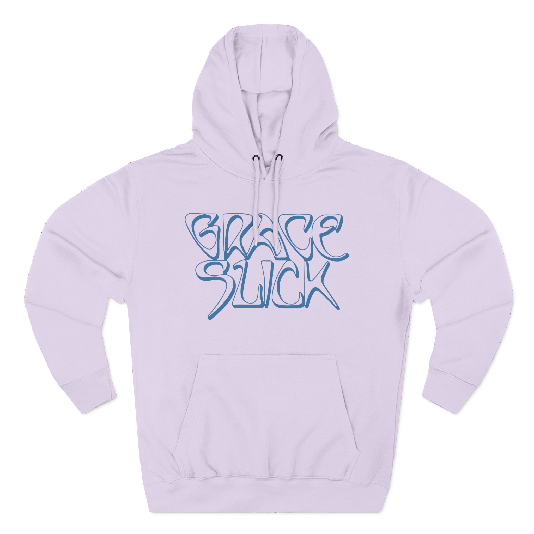 Jefferson Airplane Grace Slick Logo Three-Panel Fleece Hoodie