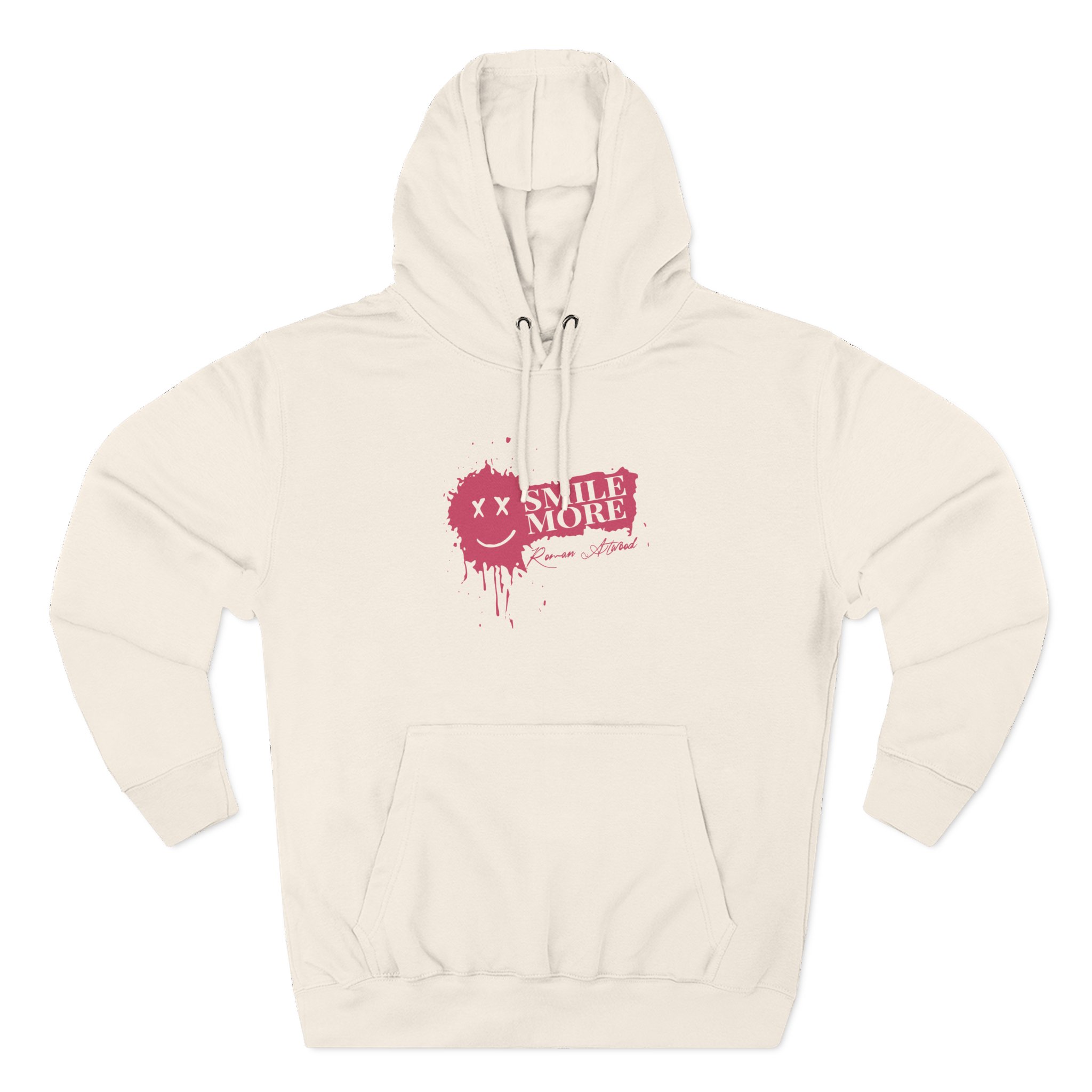 Roman Atwood Smile More Three-Panel Fleece Hoodie