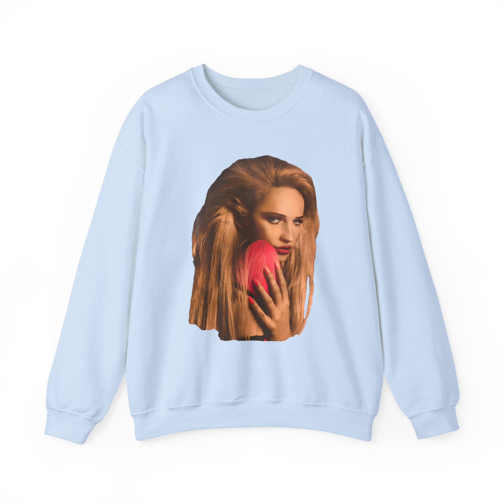 Kim Petras Glam Shot Unisex Heavy Blendâ„¢ Crewneck Sweatshirt