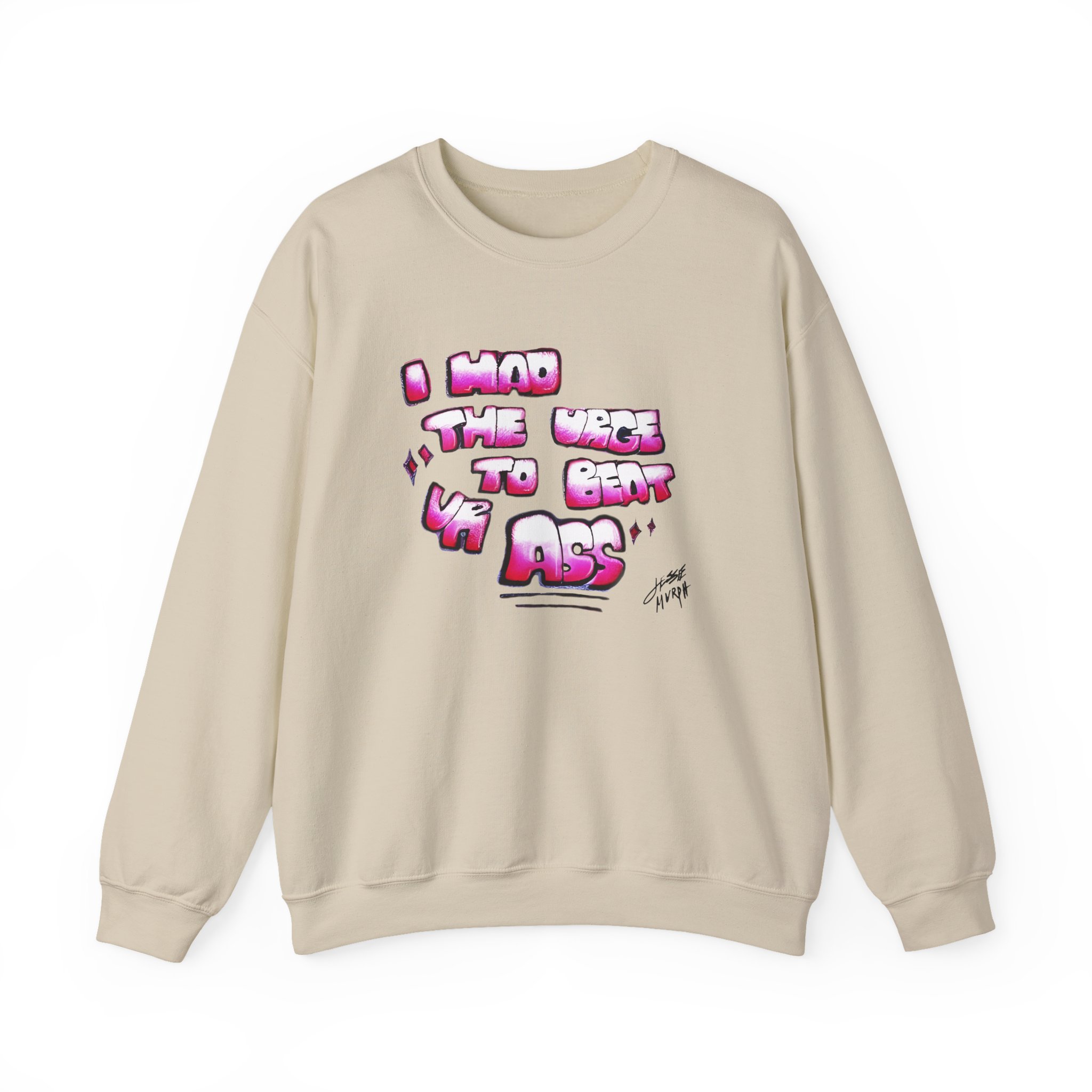 Jessie Murph Beat Ya Ass Unisex Heavy Blendâ„¢ Crewneck Sweatshirt