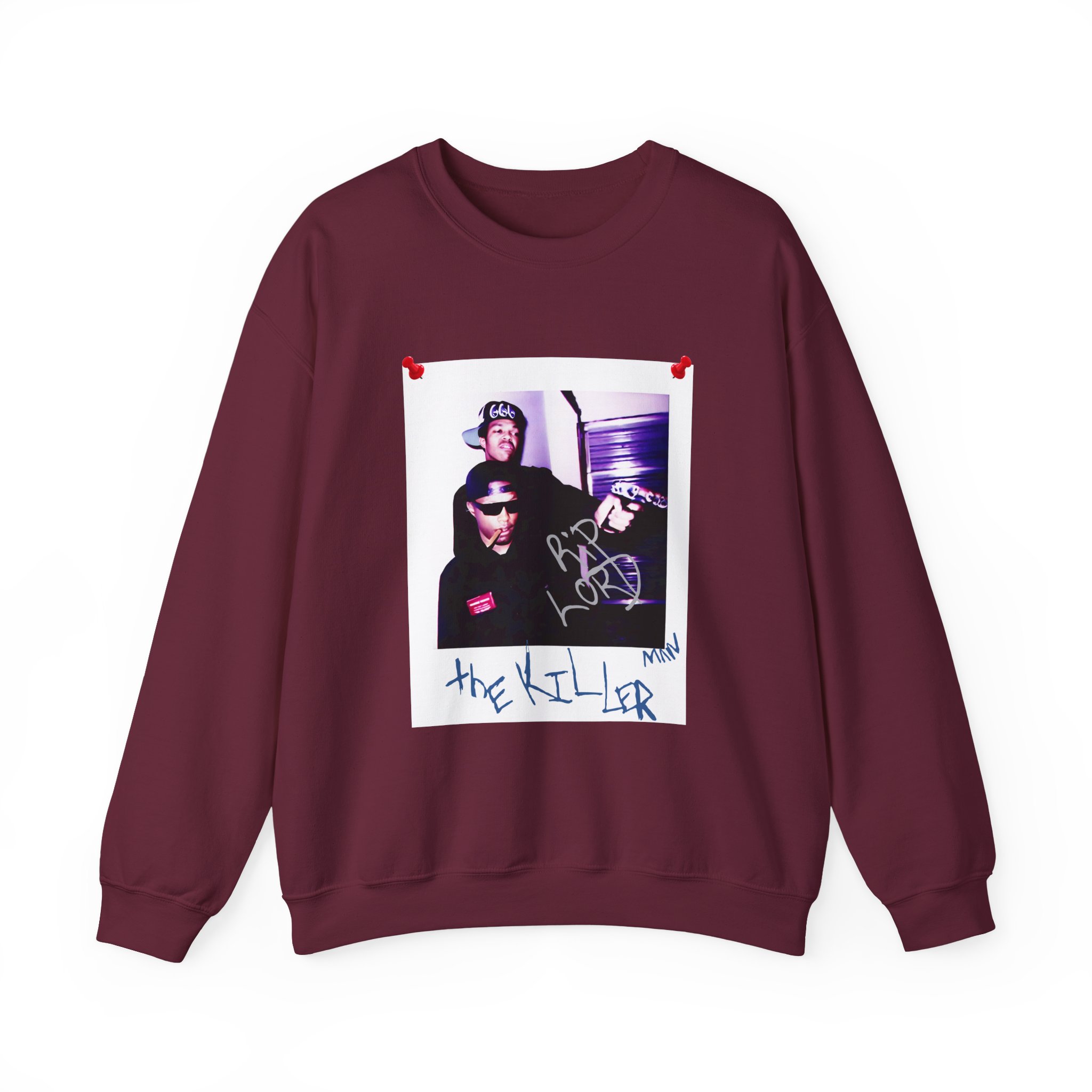 Three 6 Mafia the Killer Unisex Heavy Blendâ„¢ Crewneck Sweatshirt