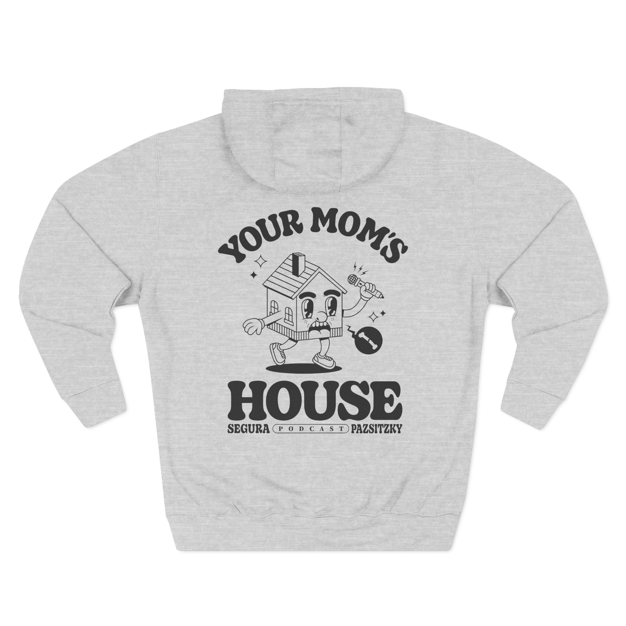 Ymh S/P 2-Sided Three-Panel Fleece Hoodie