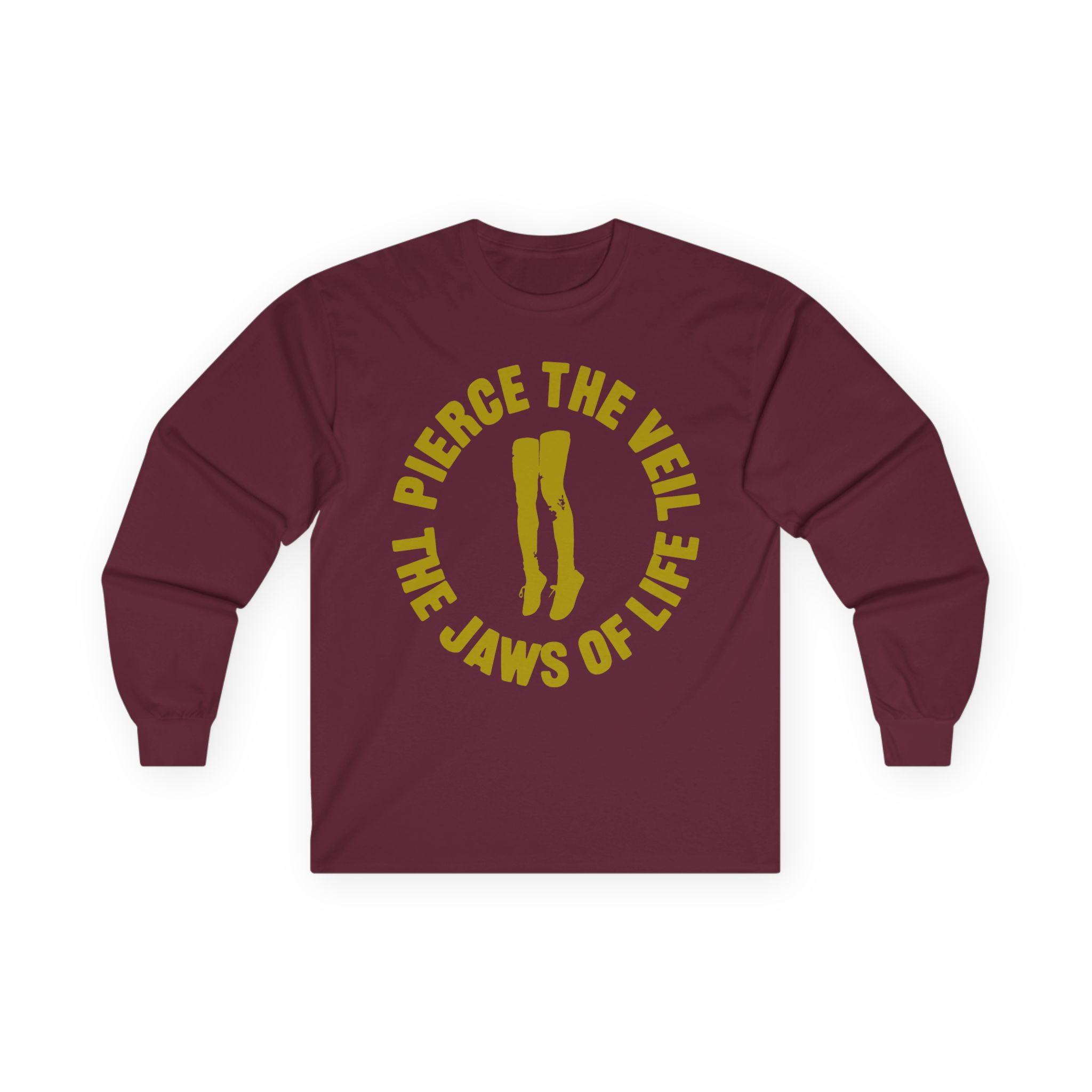 Pierce the Veil Jaws of Life Tie Dye Unisex Ultra Cotton Long Sleeve Tee