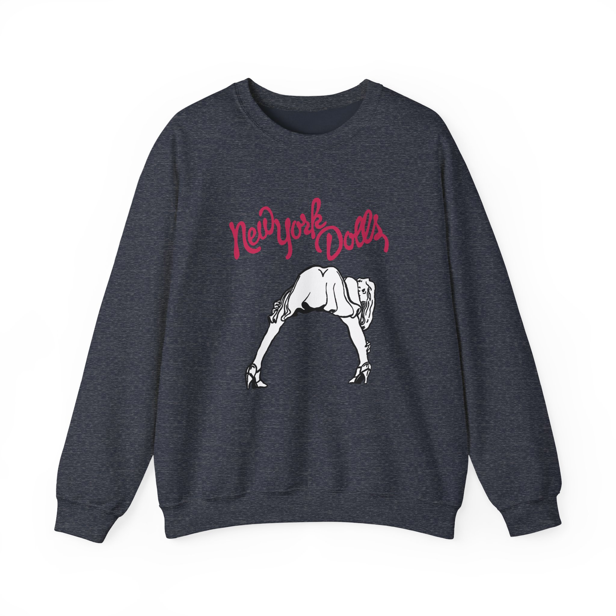 New York Dolls Lipstick Girl Unisex Heavy Blendâ„¢ Crewneck Sweatshirt